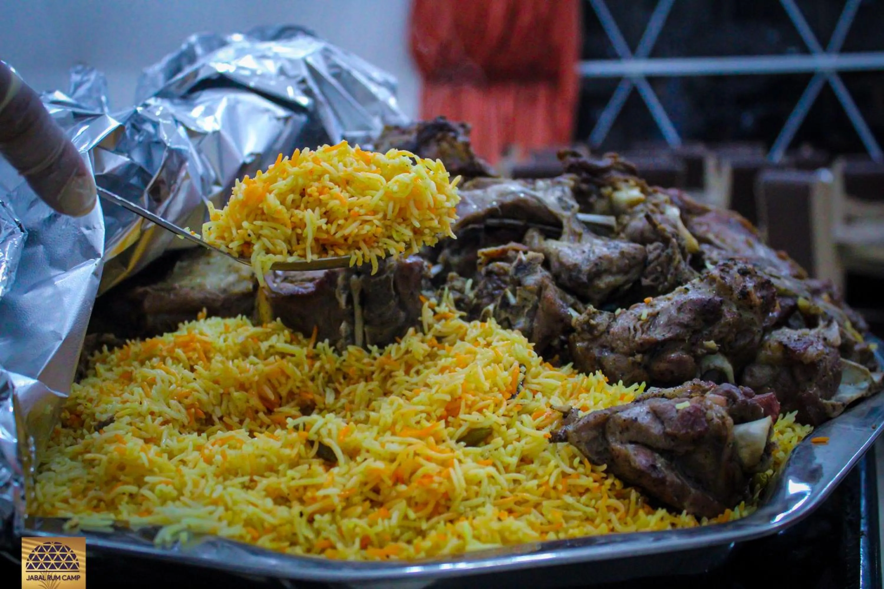 Food and drinks in Jabal Rum Camp