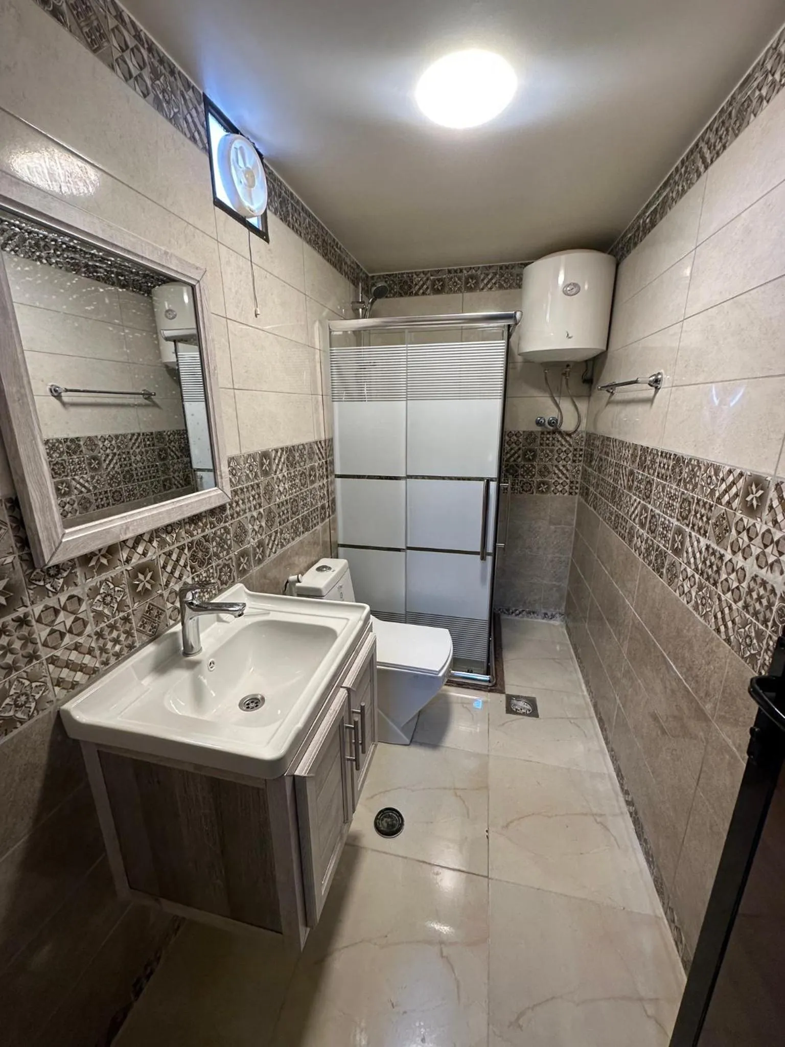 Shower in Jabal Rum Camp