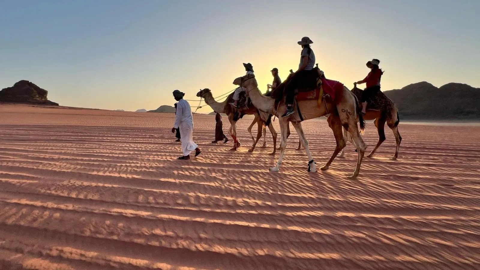 Sunset in Jabal Rum Camp