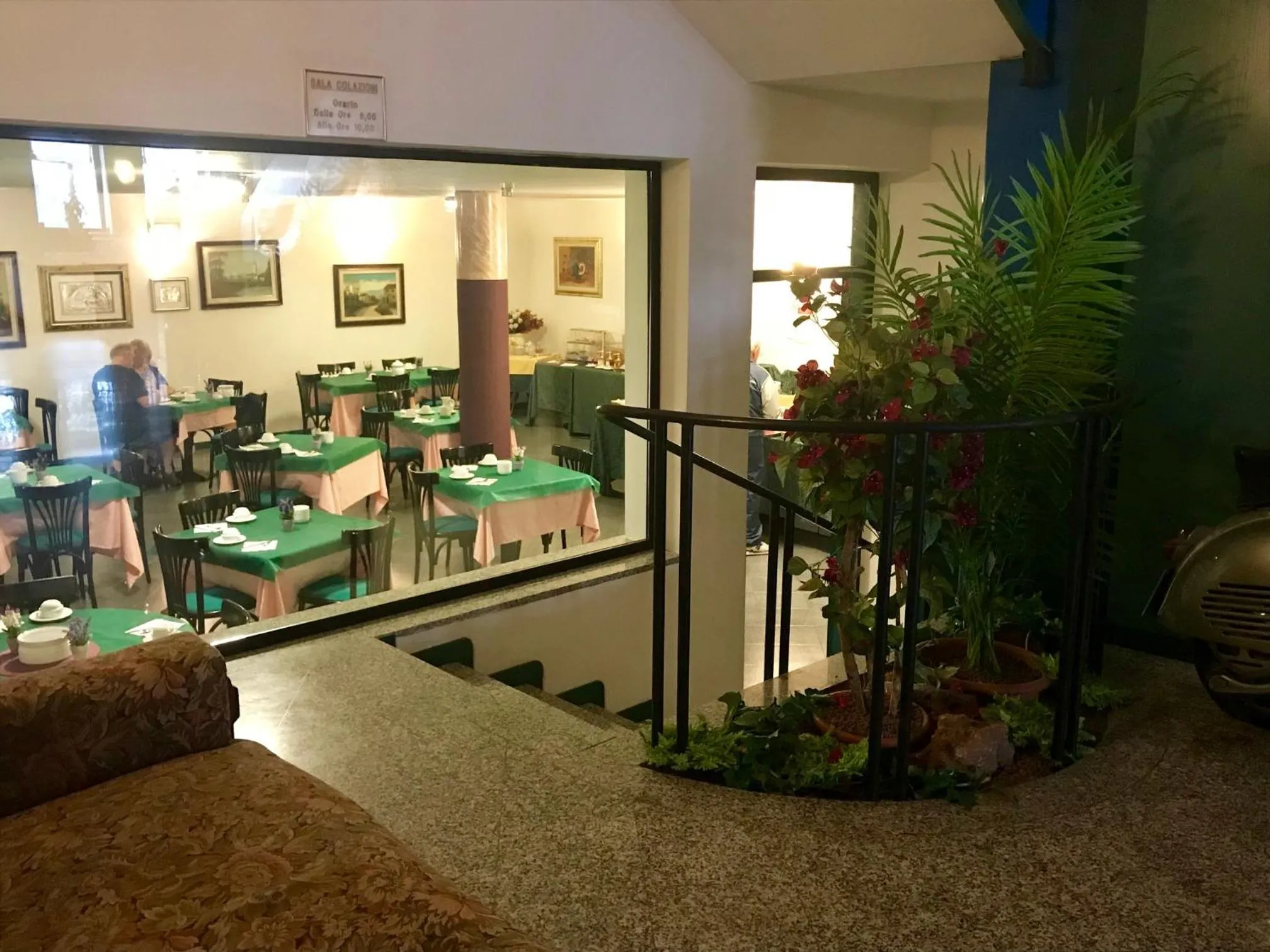 Buffet breakfast in Hotel Plaza