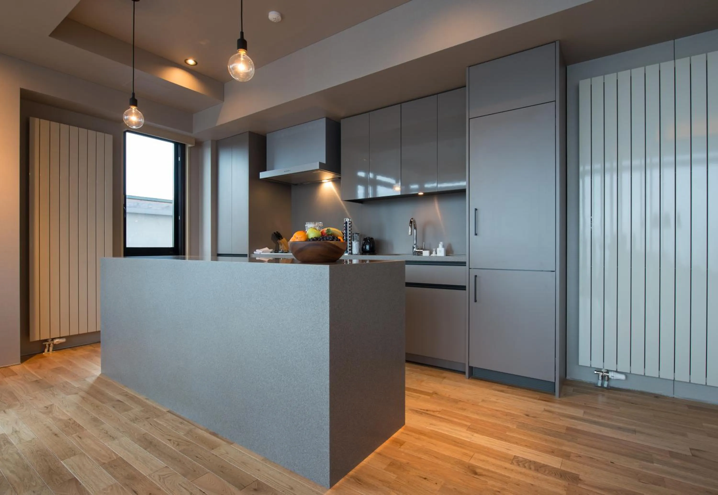 Kitchen or kitchenette in Aspect Luxury Apartments by H2 Life