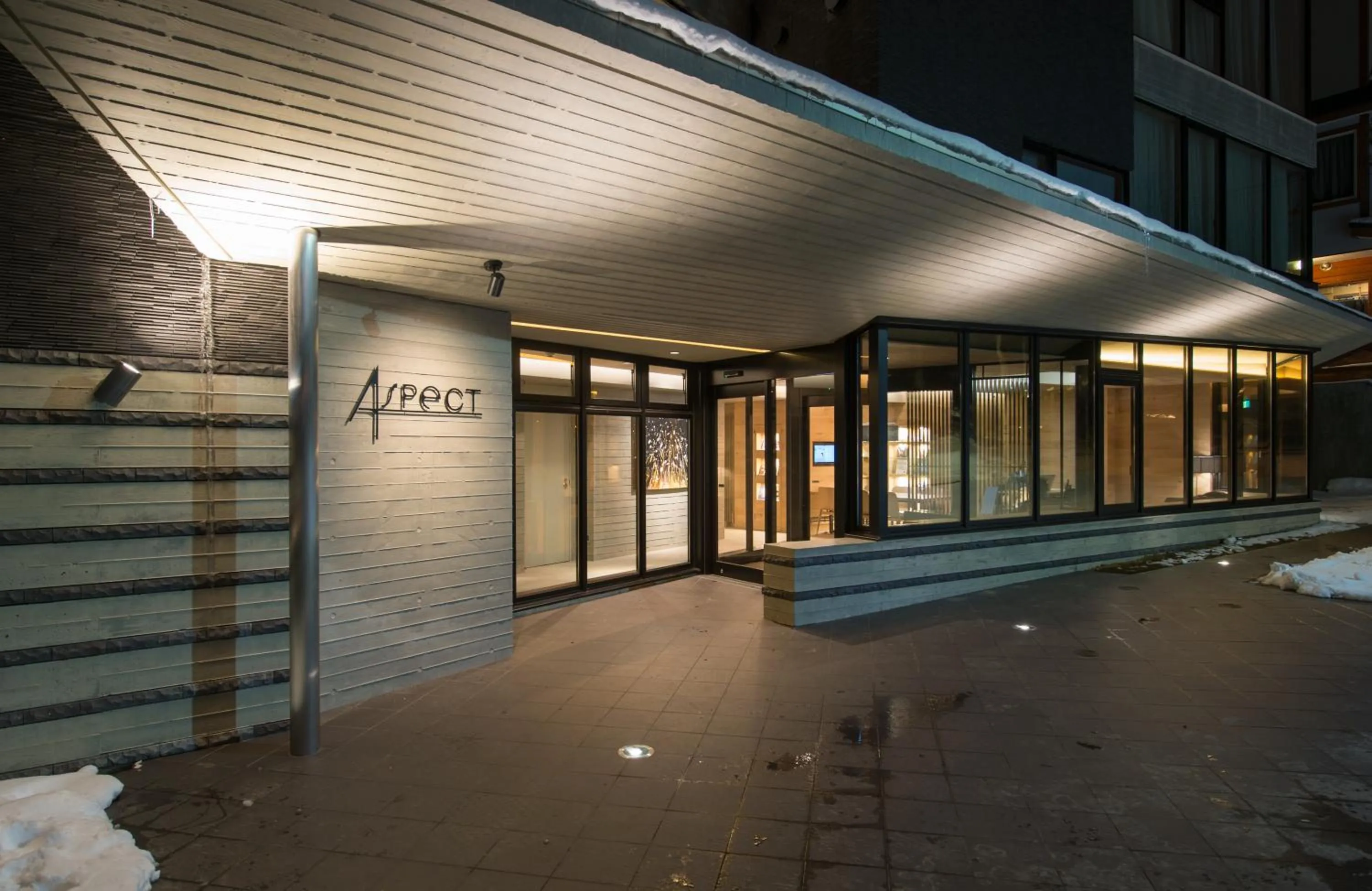 Facade/entrance in Aspect Luxury Apartments by H2 Life