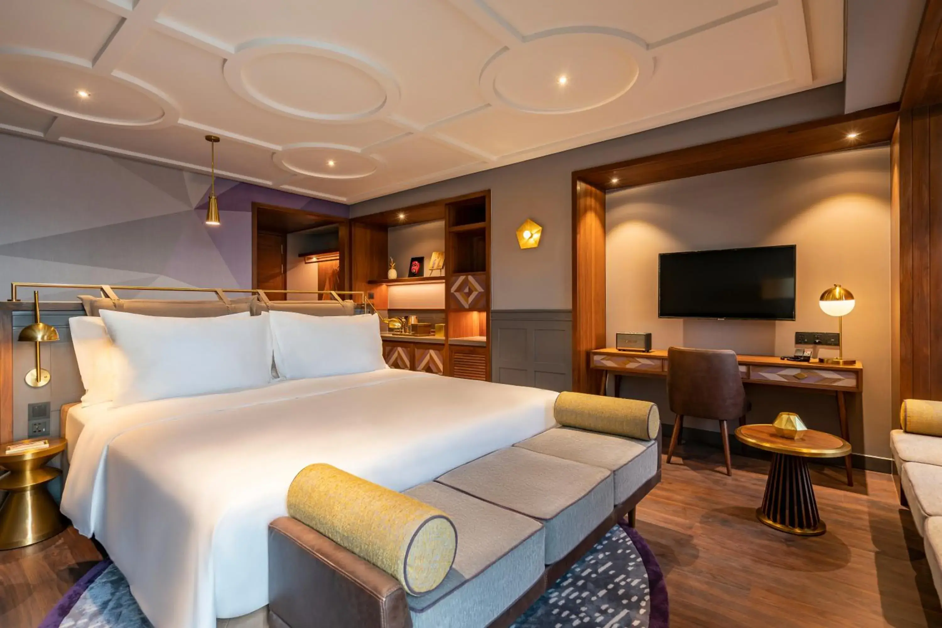 Photo of the whole room, Bed in Fusion Original Saigon Centre Photo of the whole room, Bed in Fusion Original Saigon Centre