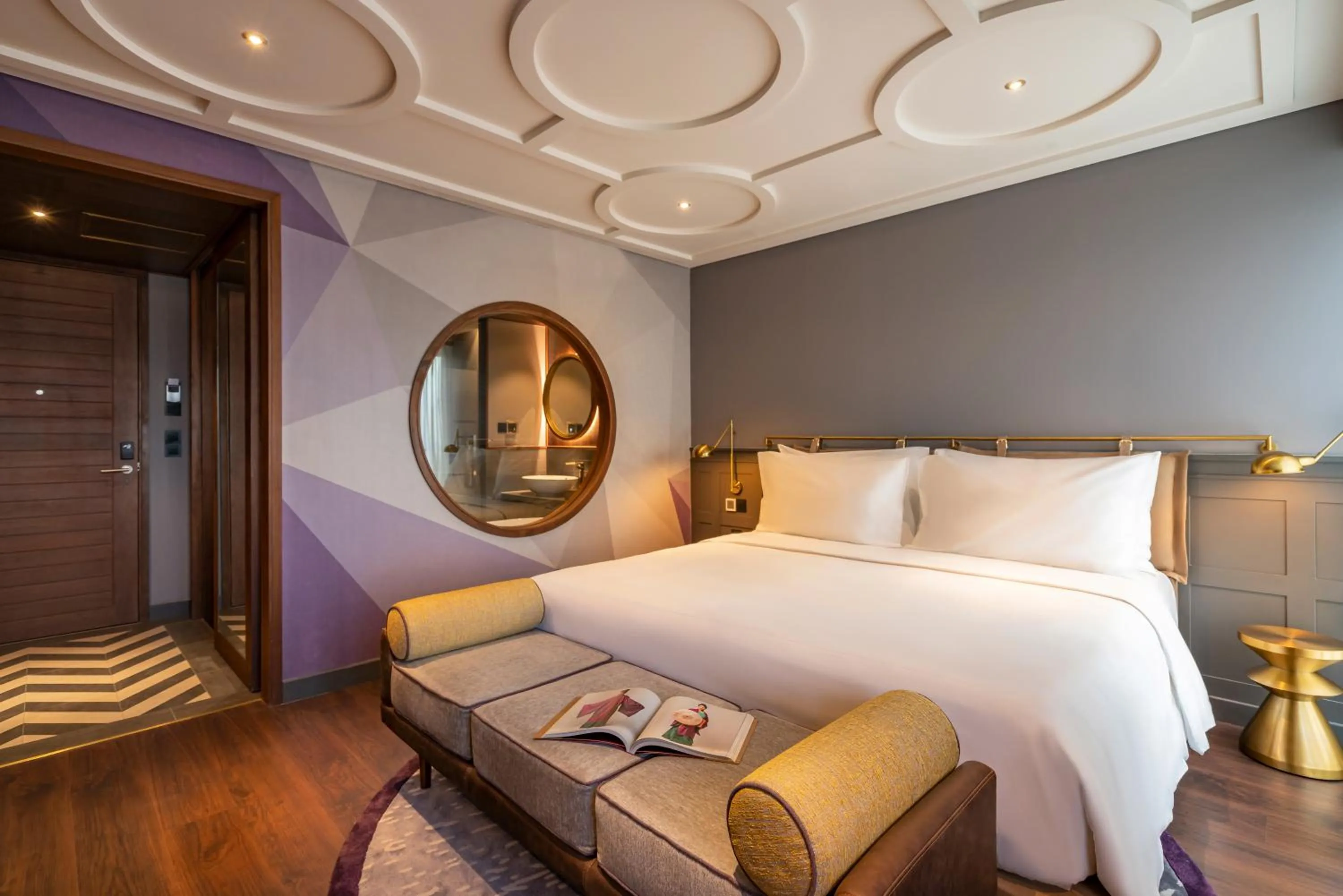 Bedroom, Bed in Fusion Original Saigon Centre