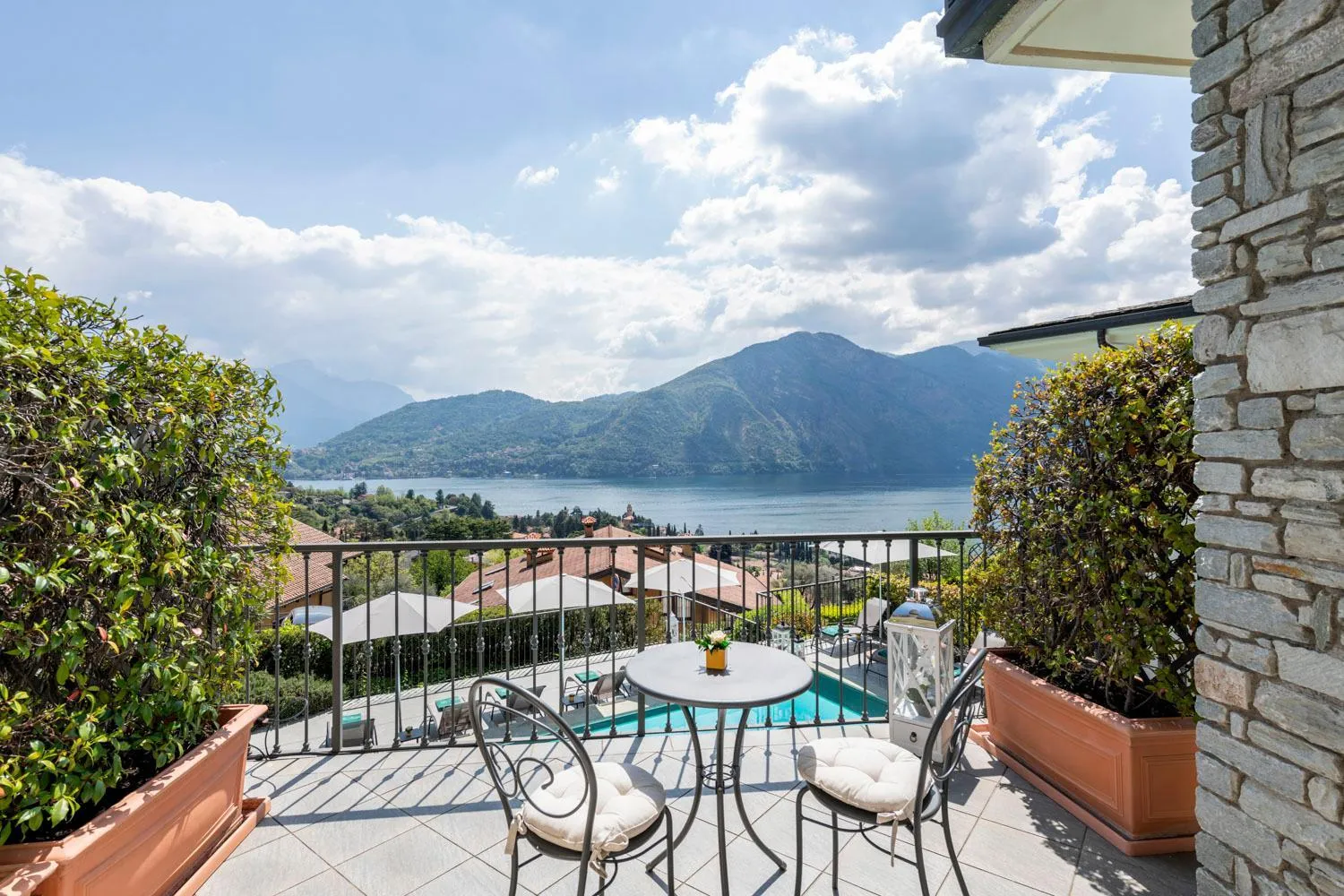 Balcony/Terrace in Hotel La Perla
