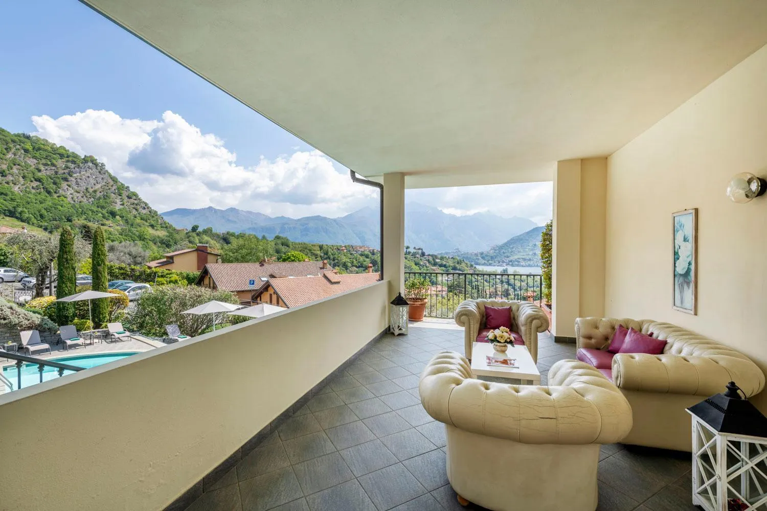 Area and facilities in Hotel La Perla