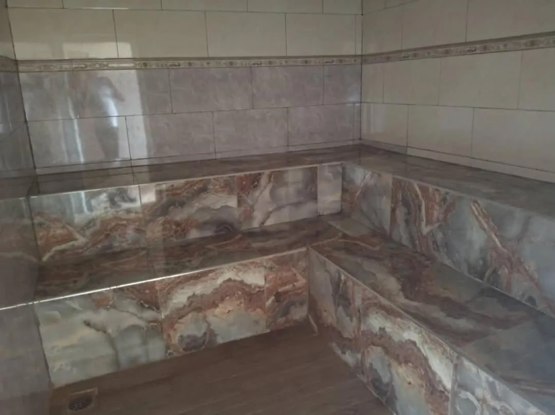 Steam room in Bucolic Heritage Resort