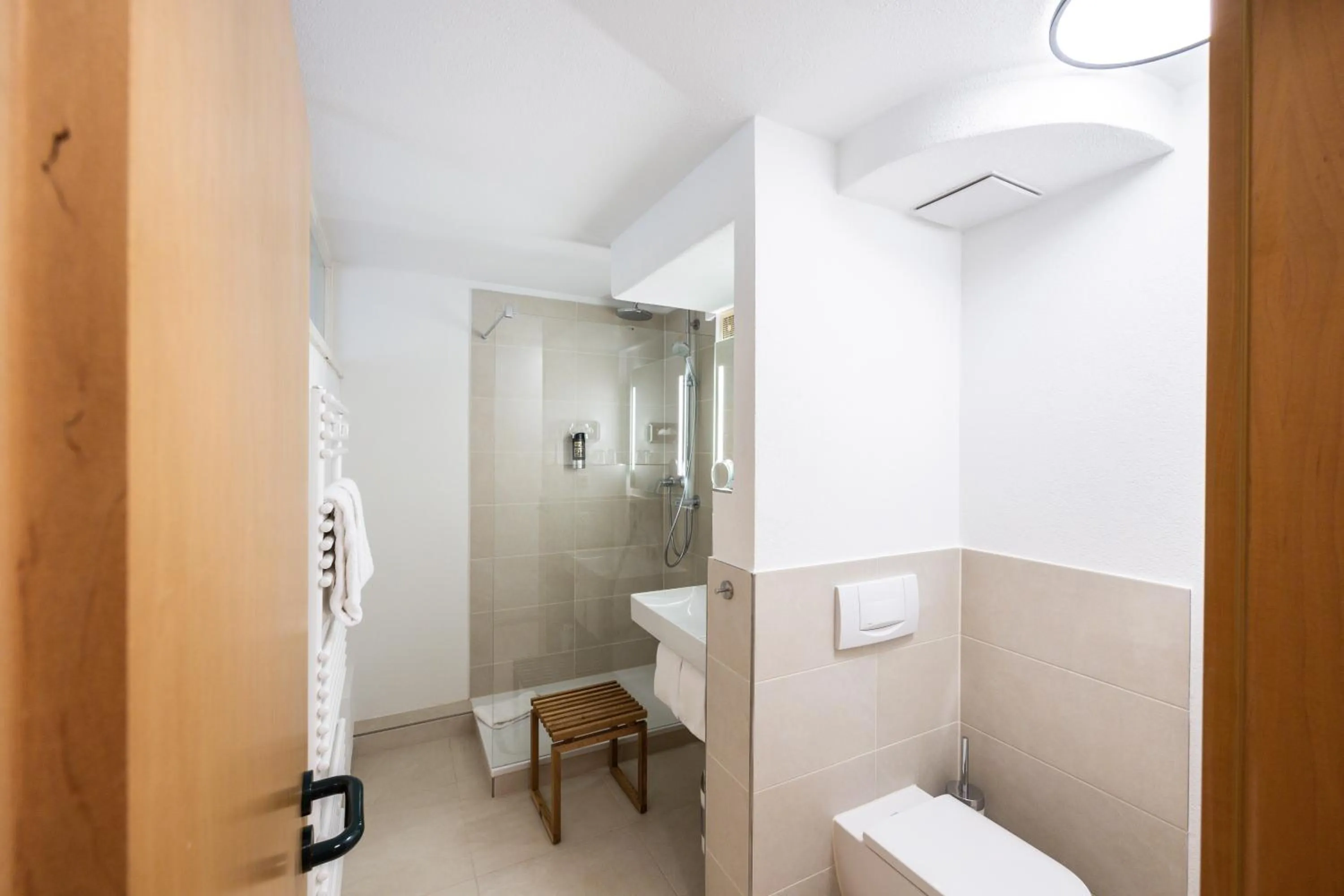 Shower in Bike- und Ferienhotel Freiburg