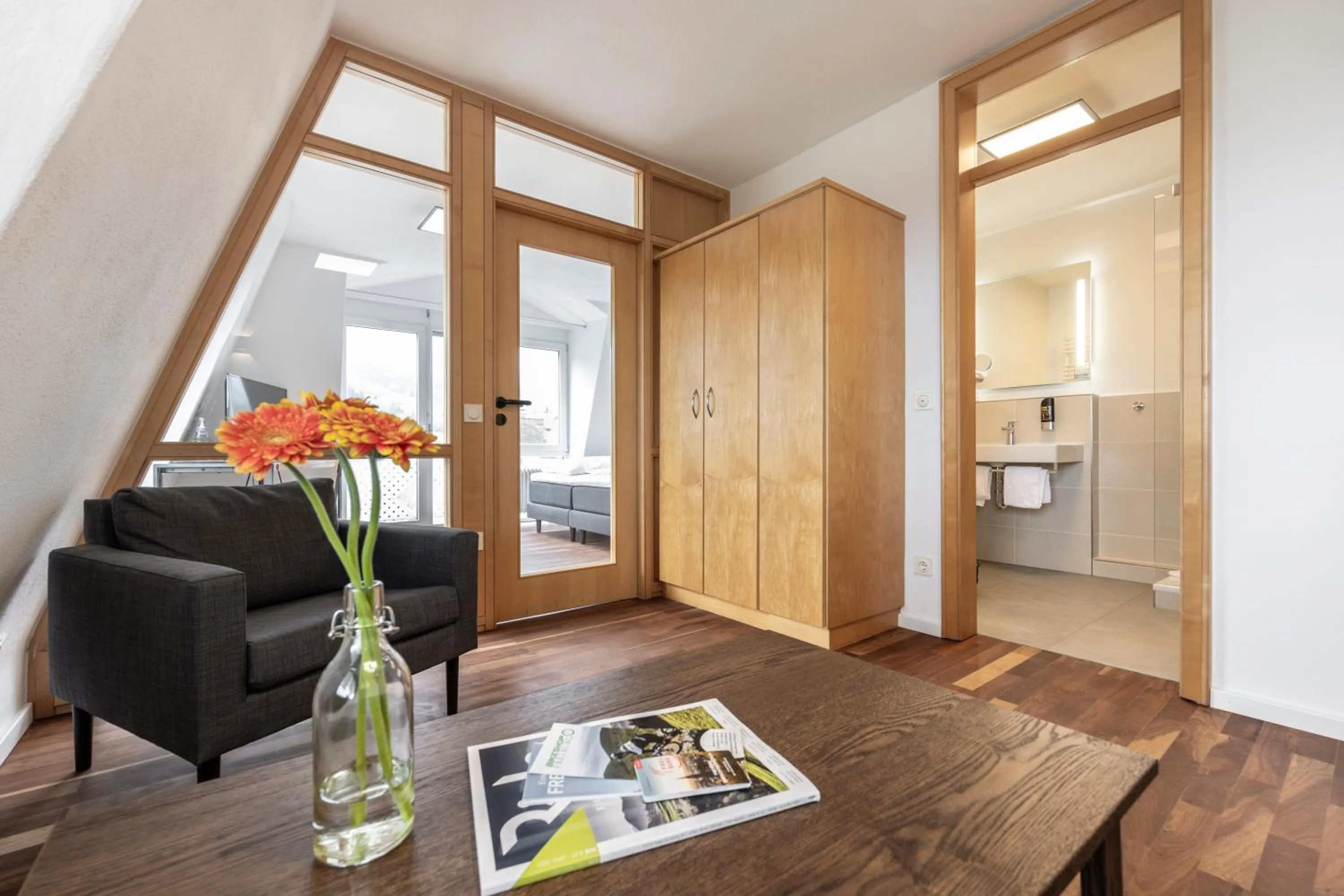 Living room in Bike- und Ferienhotel Freiburg