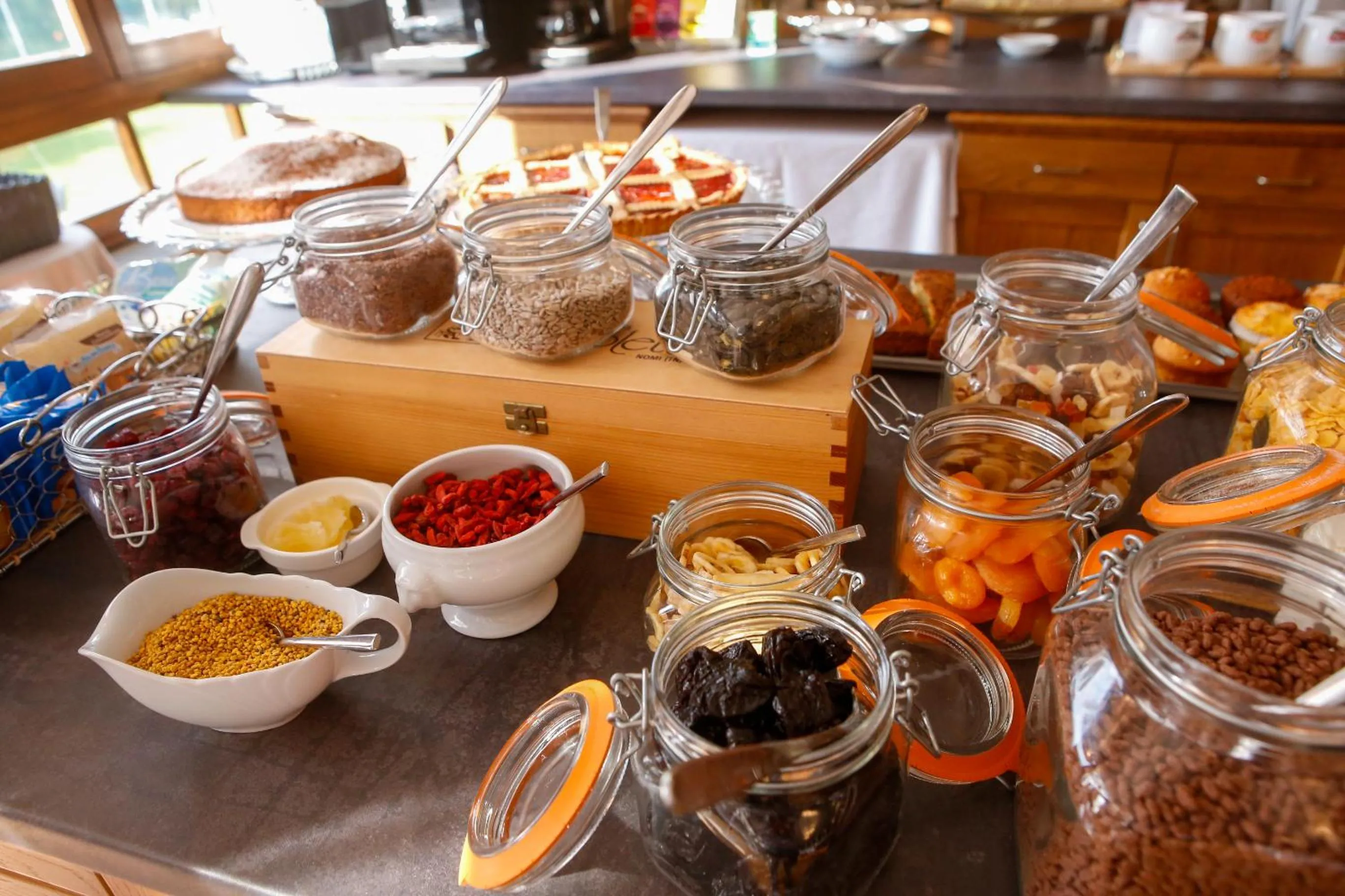 Buffet breakfast in Hotel Lido