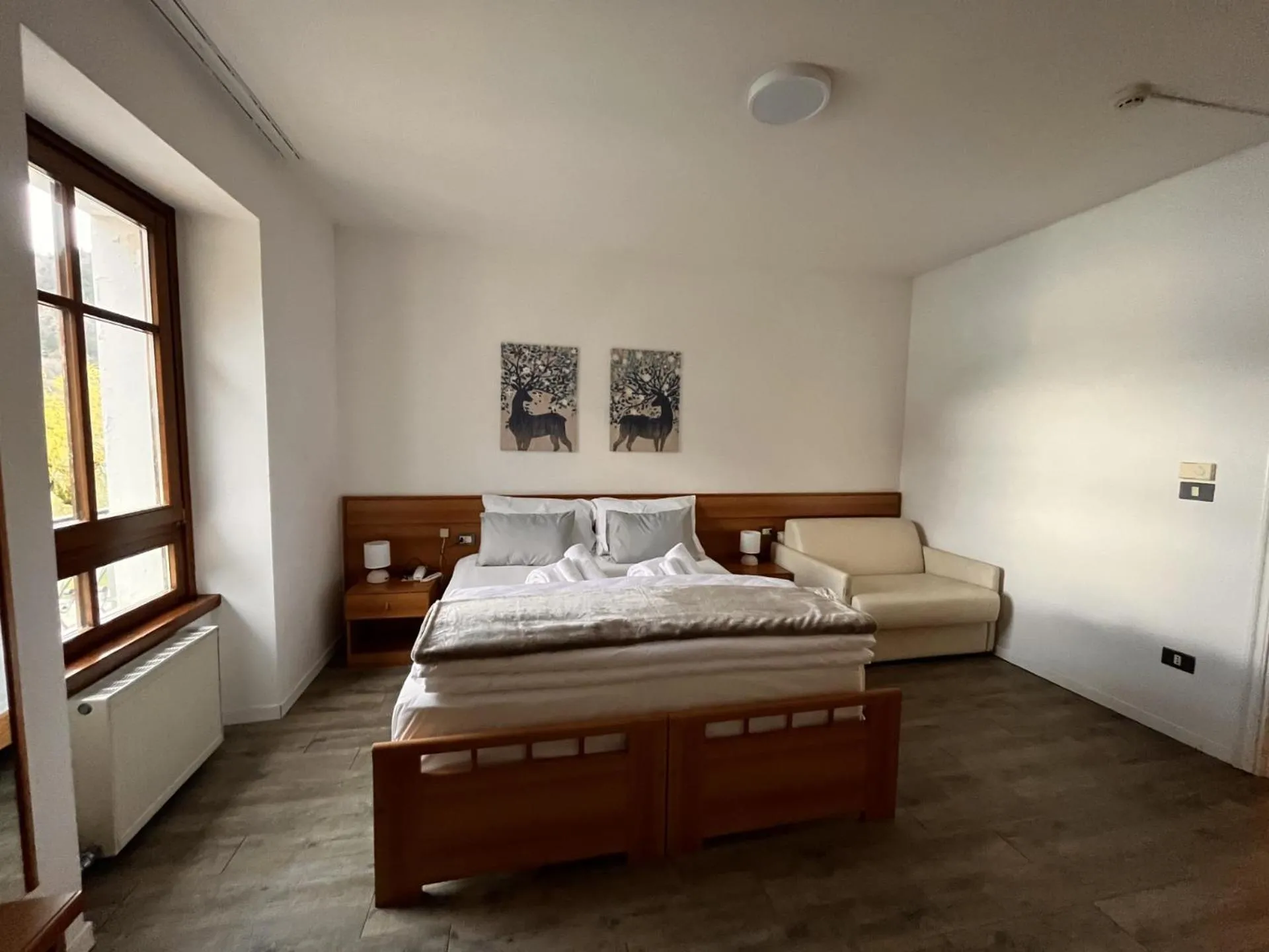 Bed in Hotel Lido