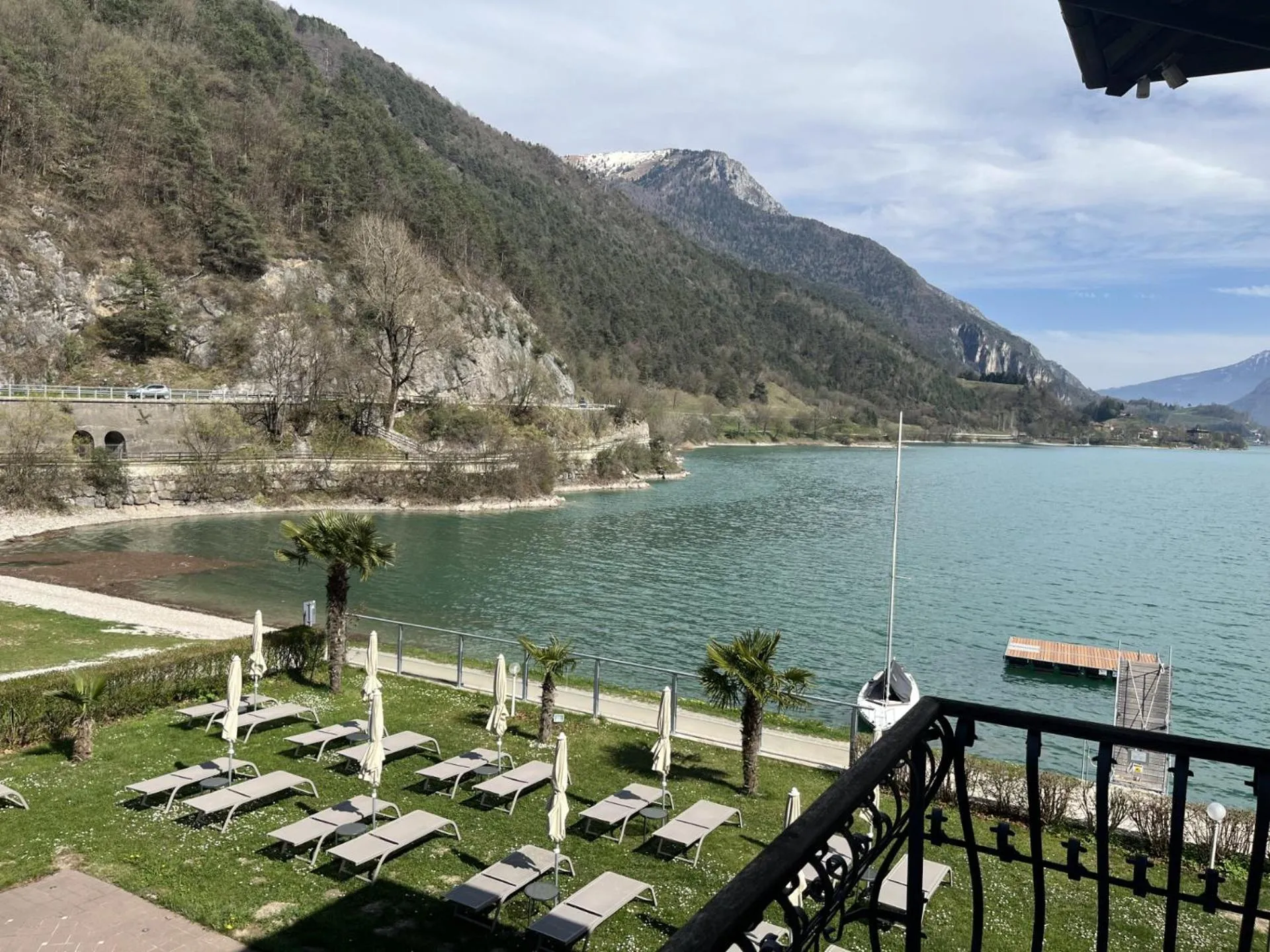 Lake view in Hotel Lido