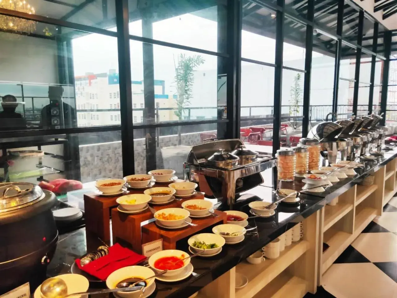 Restaurant/places to eat in Kesuma Front One Boutique Palembang Restaurant/places to eat in Kesuma Front One Boutique Palembang