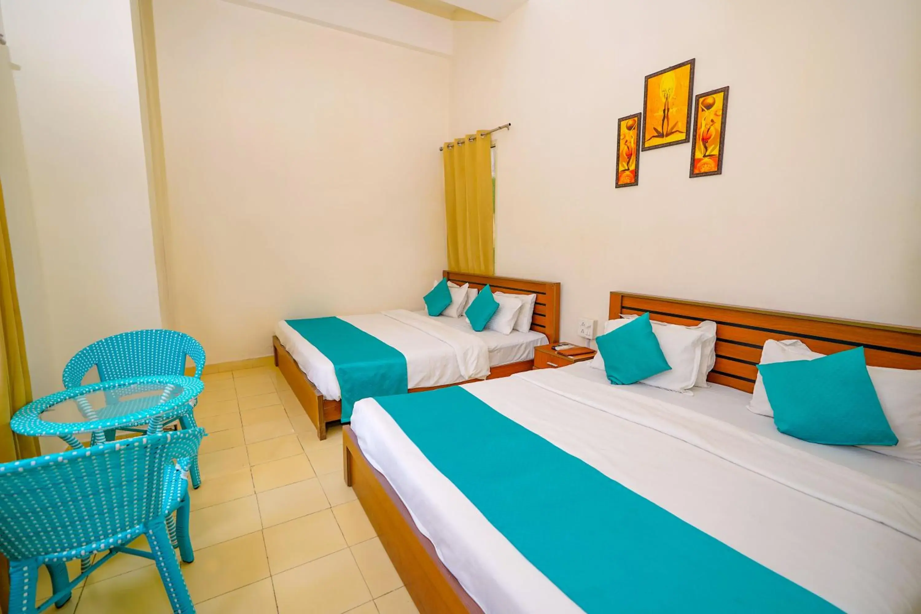 Bed in The Naga Rishikesh Bed in The Naga Rishikesh