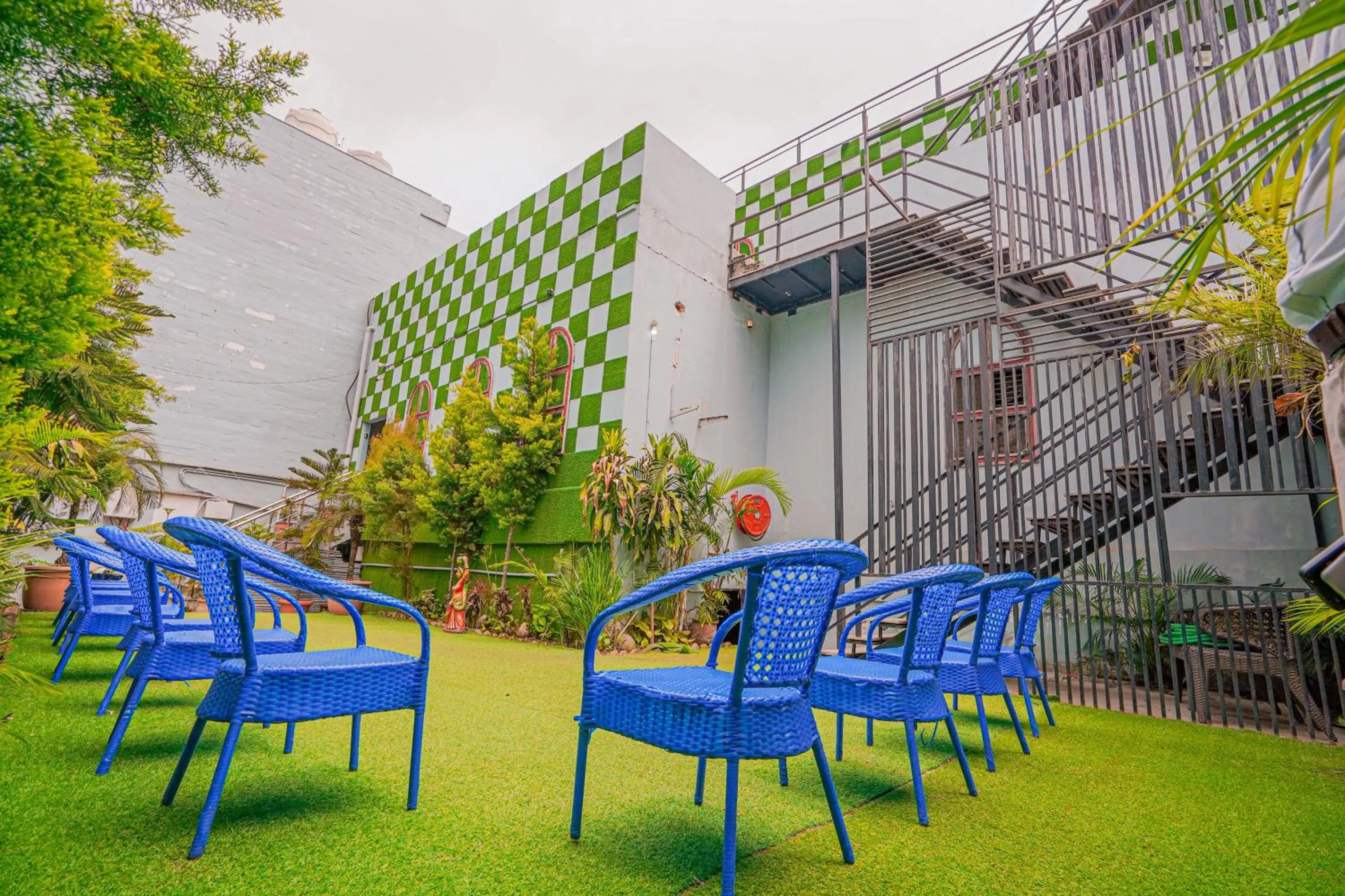 Patio in The Naga Rishikesh