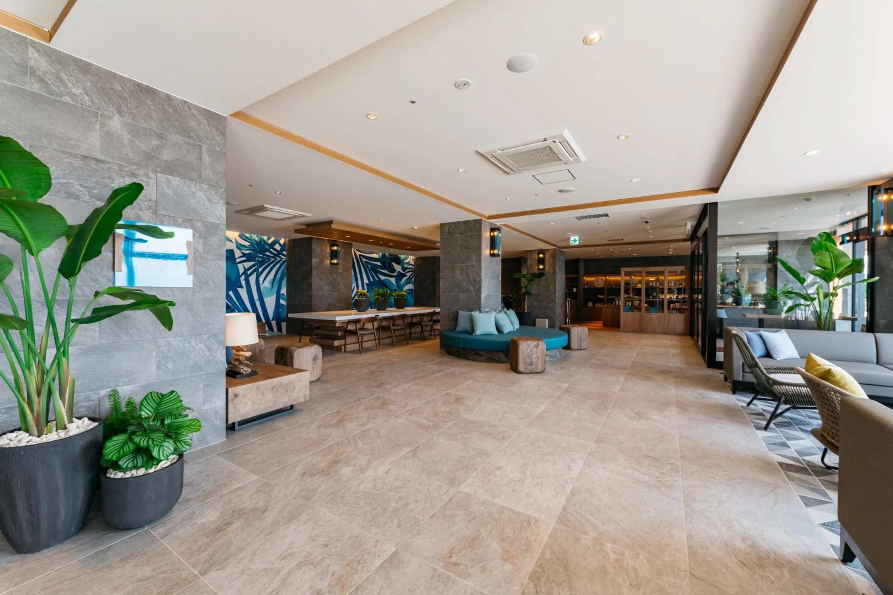 Lobby or reception in AQUASENSE Hotel & Resort