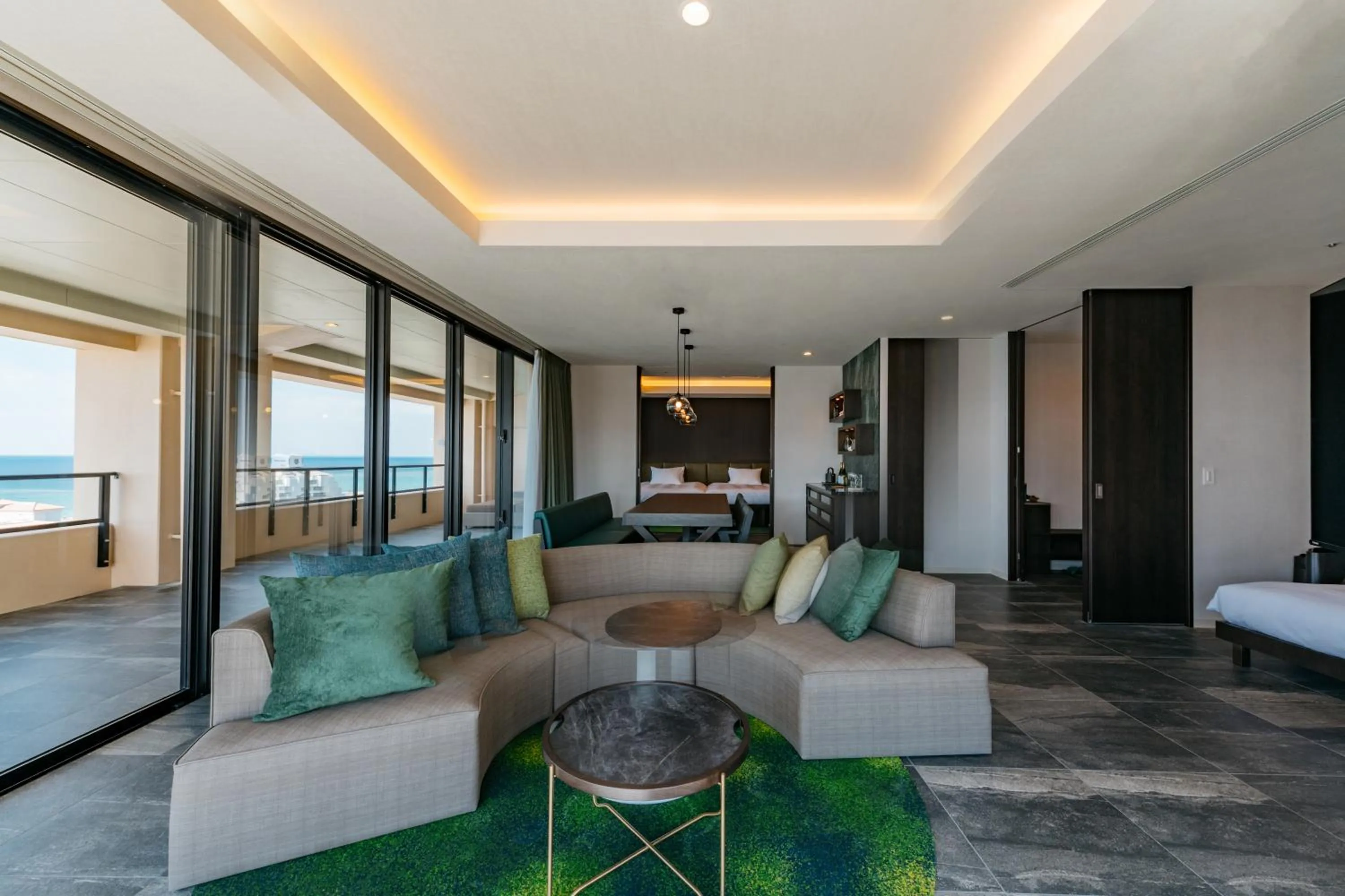 Living room in AQUASENSE Hotel & Resort