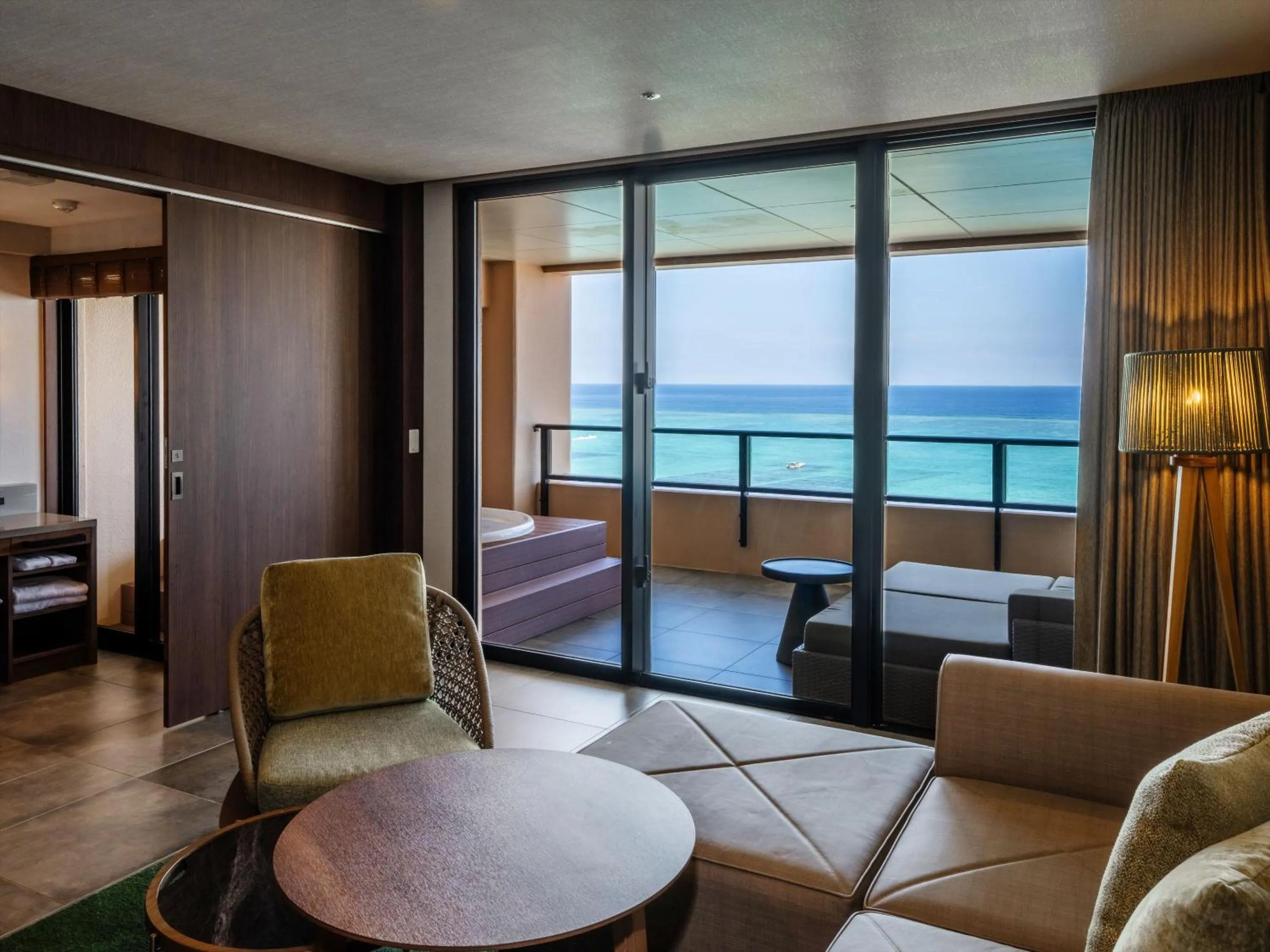 Living room in AQUASENSE Hotel & Resort