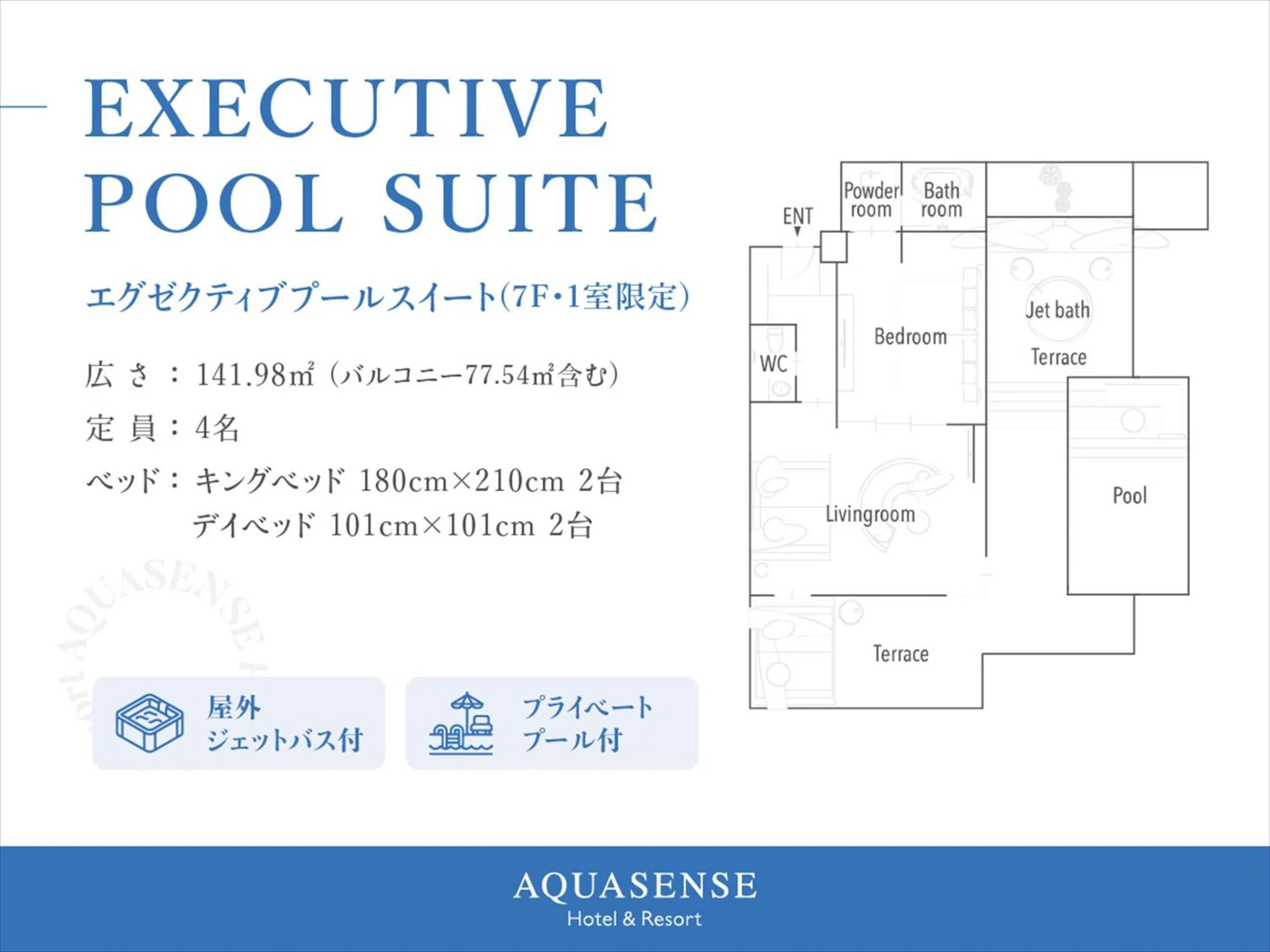 Photo of the whole room in AQUASENSE Hotel & Resort