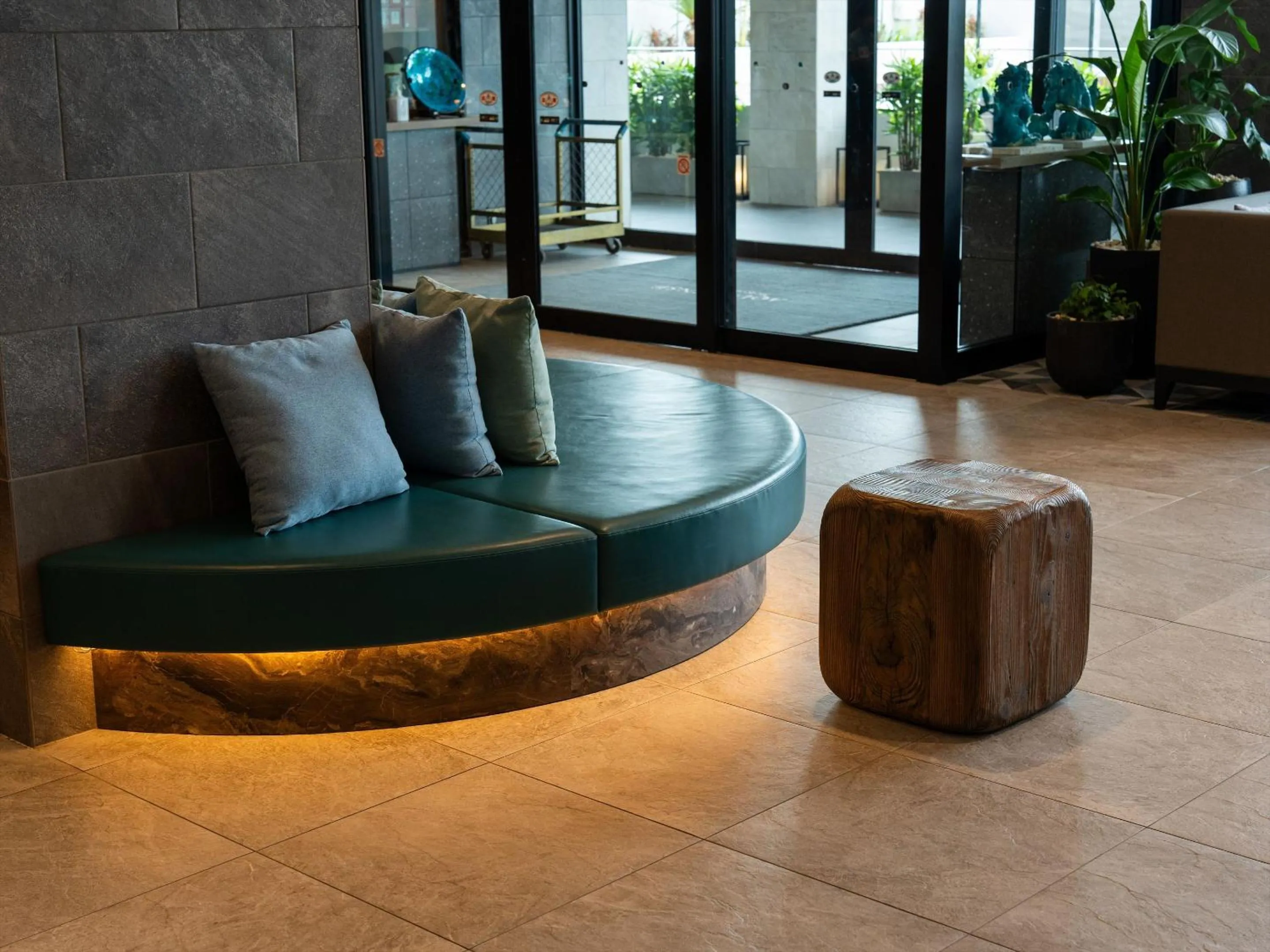 Lobby or reception in AQUASENSE Hotel & Resort