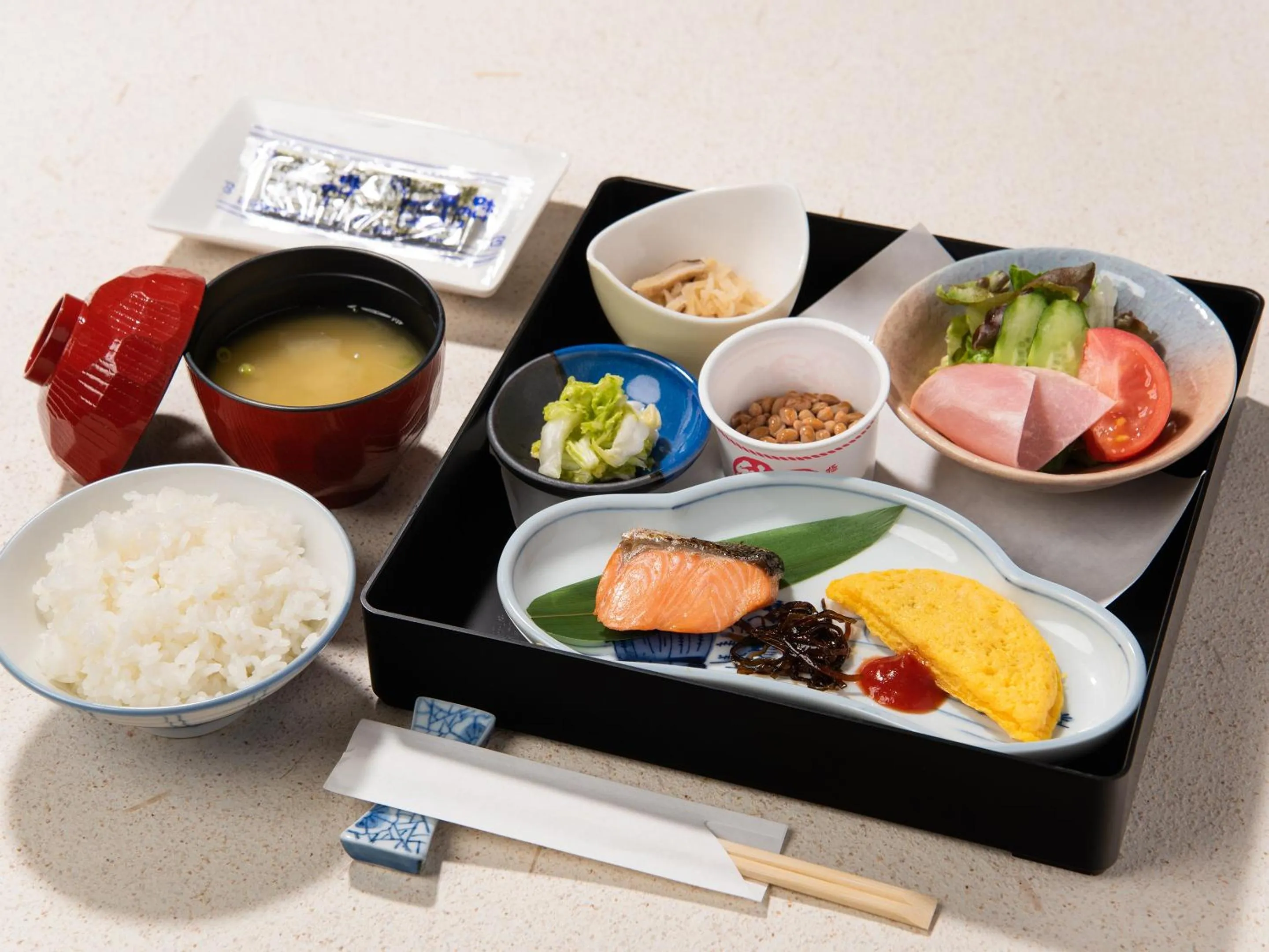 Breakfast in Hotel Primrose Saito