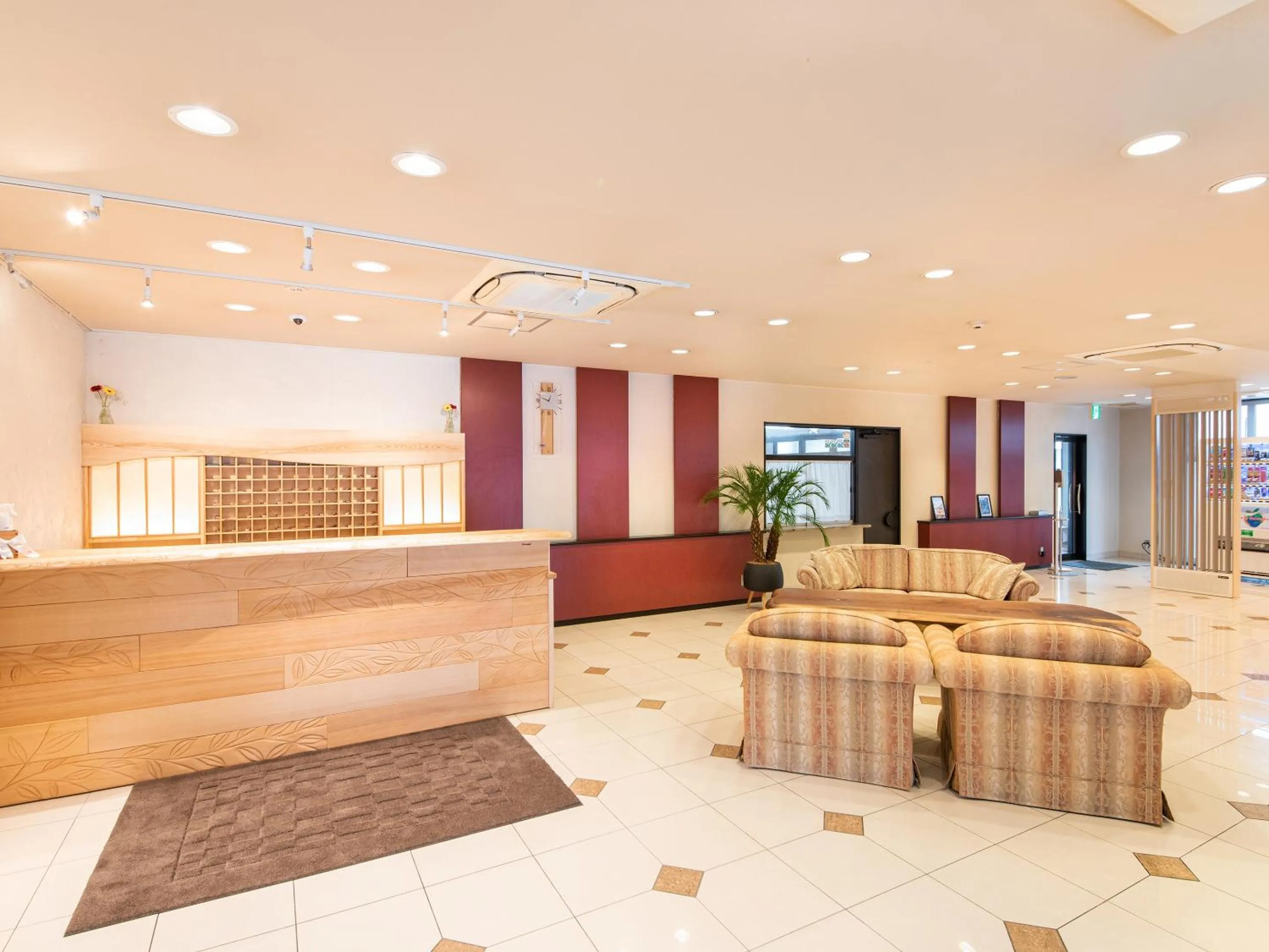 Lobby or reception in Hotel Primrose Saito
