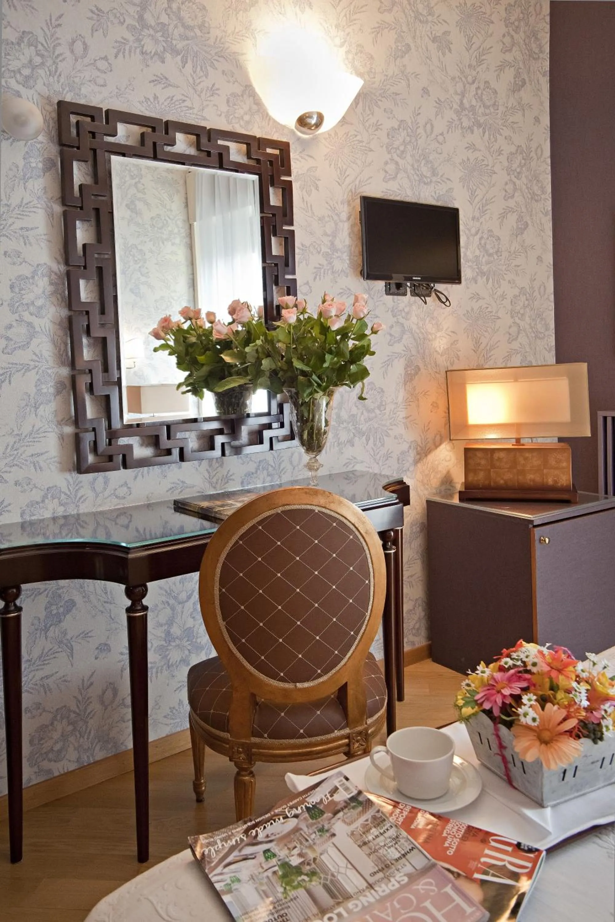 Decorative detail in Hotel Europa