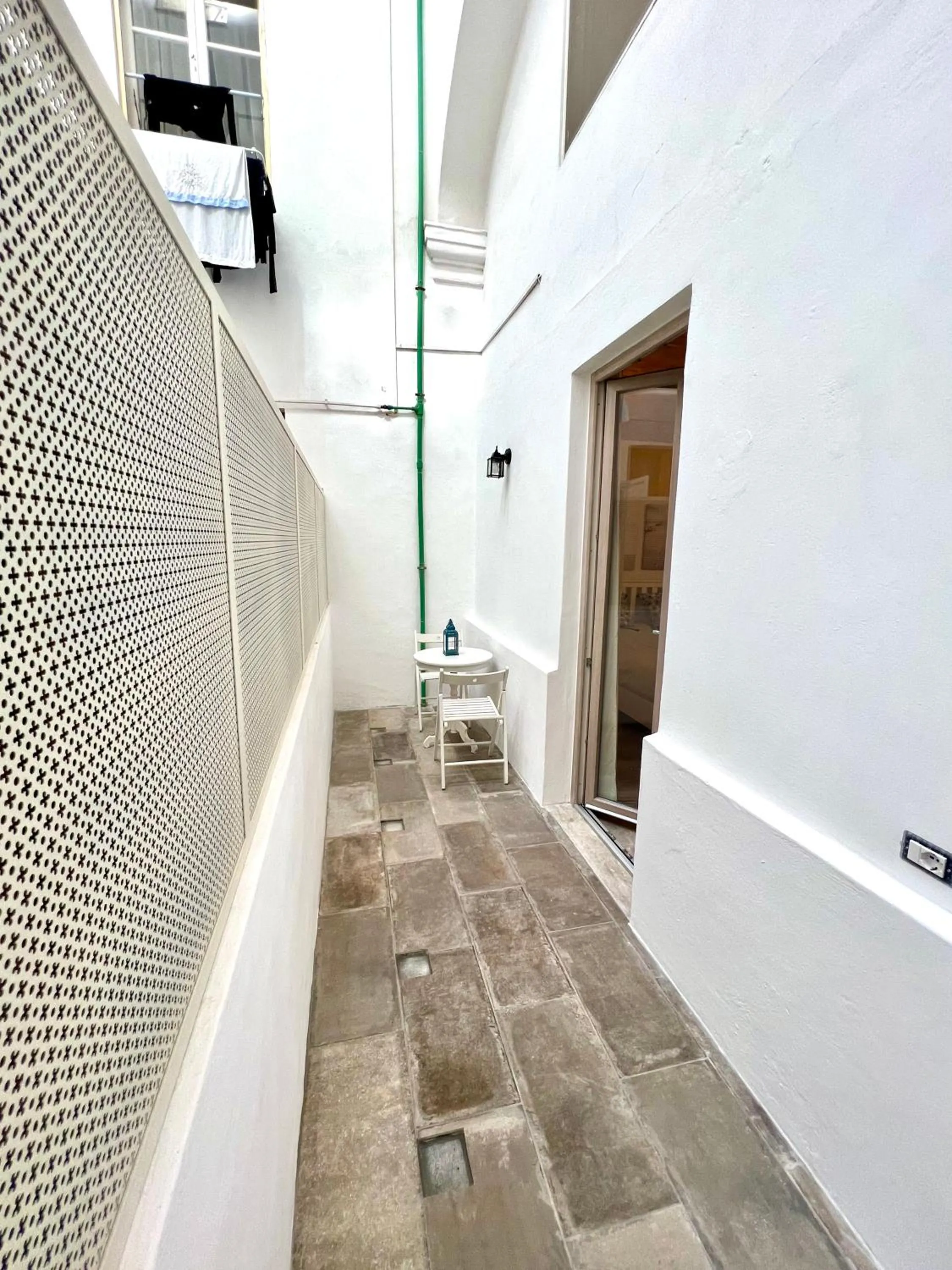 Patio in Guest house Le due lagune