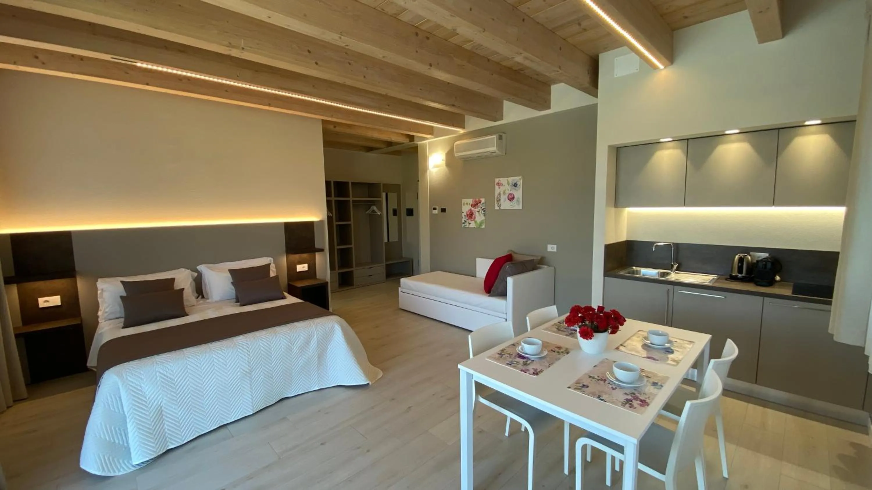 Bed in Cà dell'Orto Rooms & Apartments