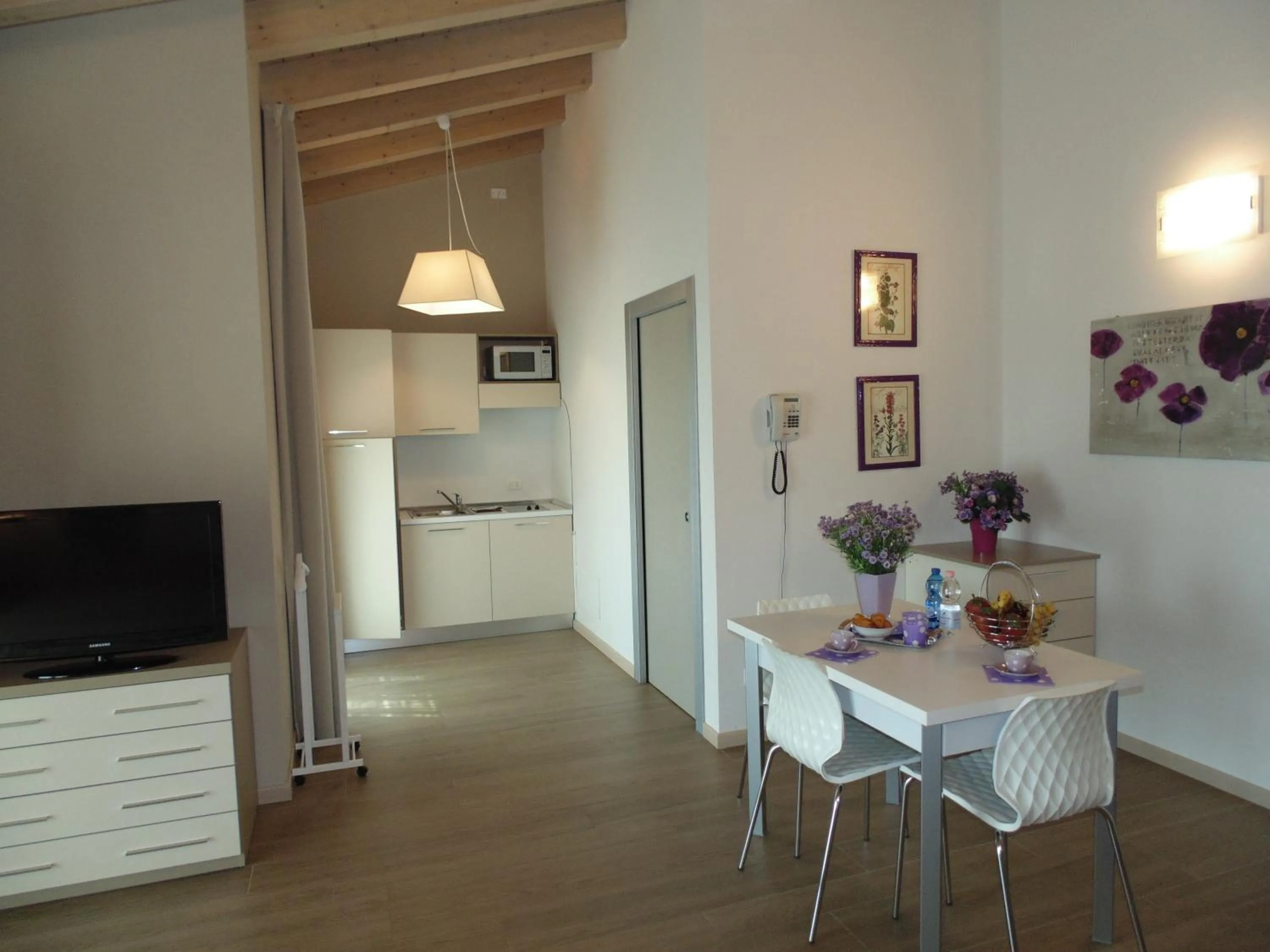 Kitchen or kitchenette in Cà dell'Orto Rooms & Apartments