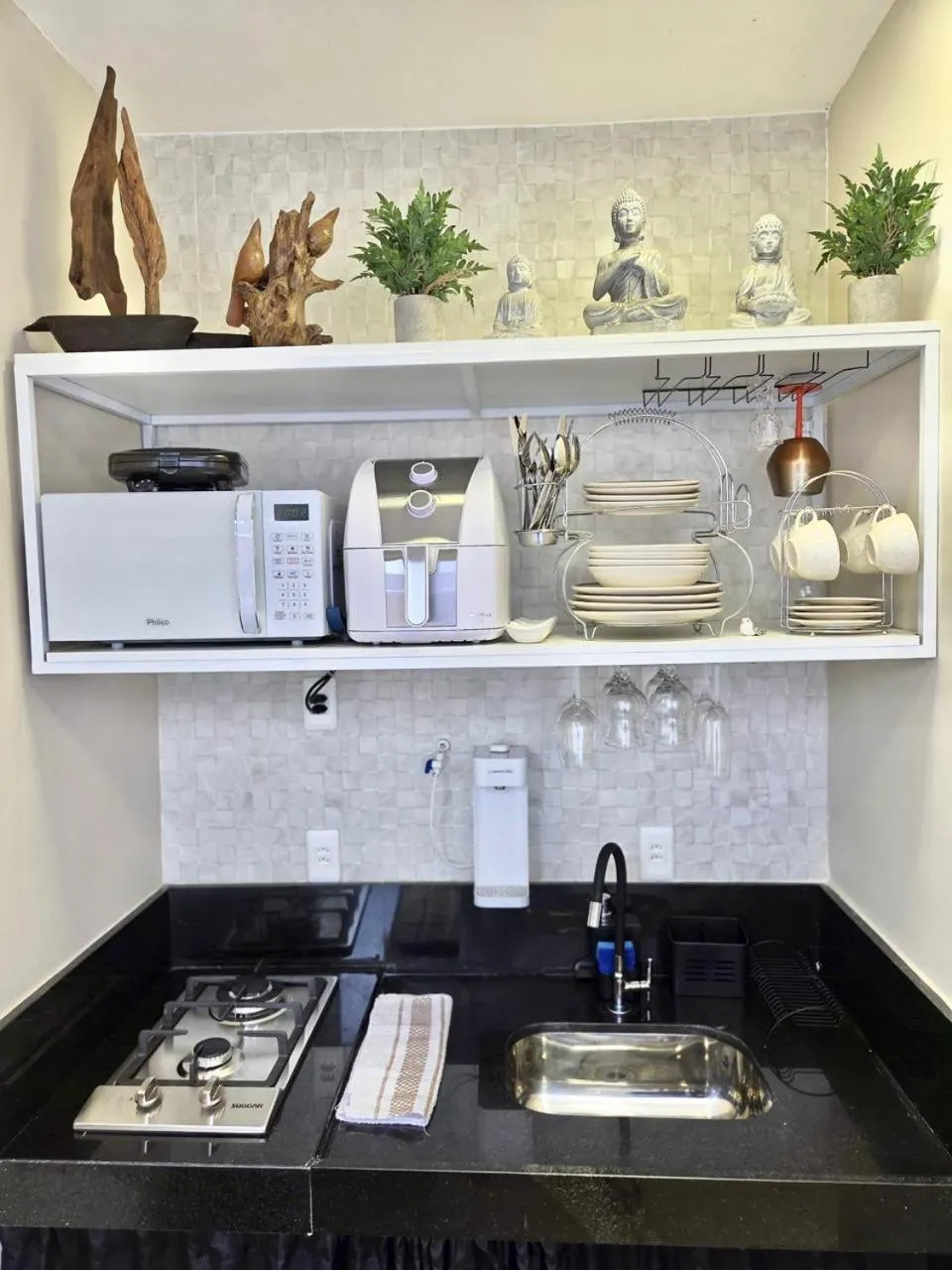 Kitchen or kitchenette in Euetu na Lapinha da Serra