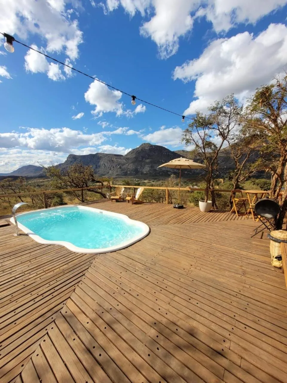 Swimming pool in Euetu na Lapinha da Serra