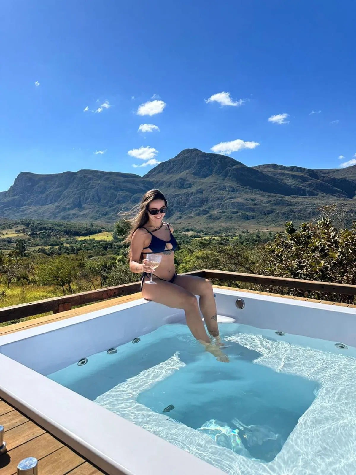 Hot Tub in Euetu na Lapinha da Serra