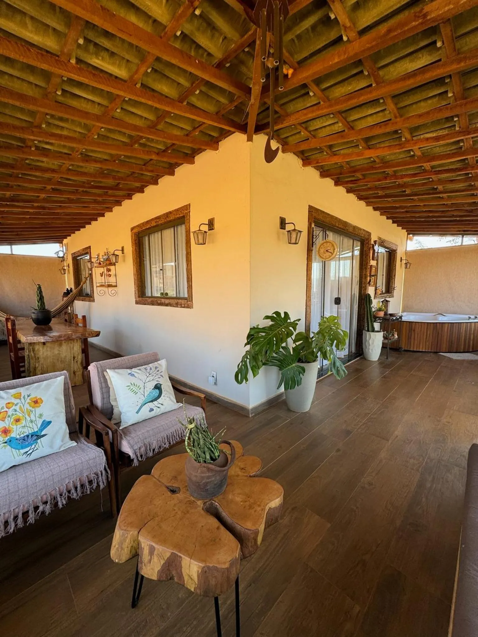 Balcony/Terrace in Euetu na Lapinha da Serra