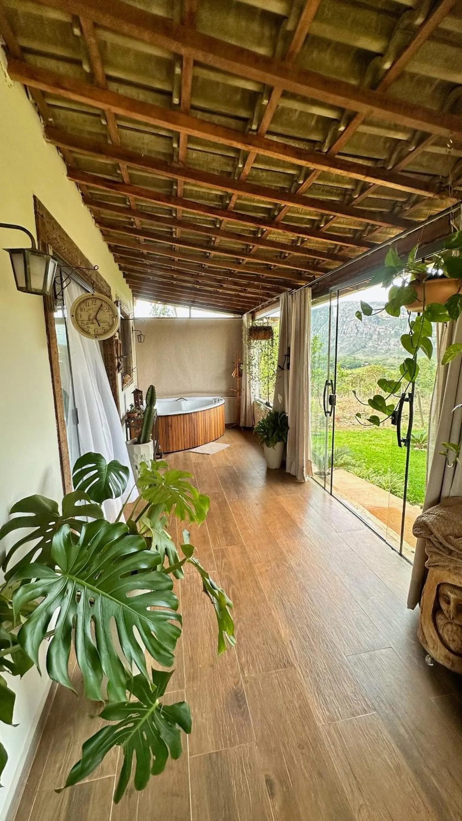 Balcony/Terrace in Euetu na Lapinha da Serra
