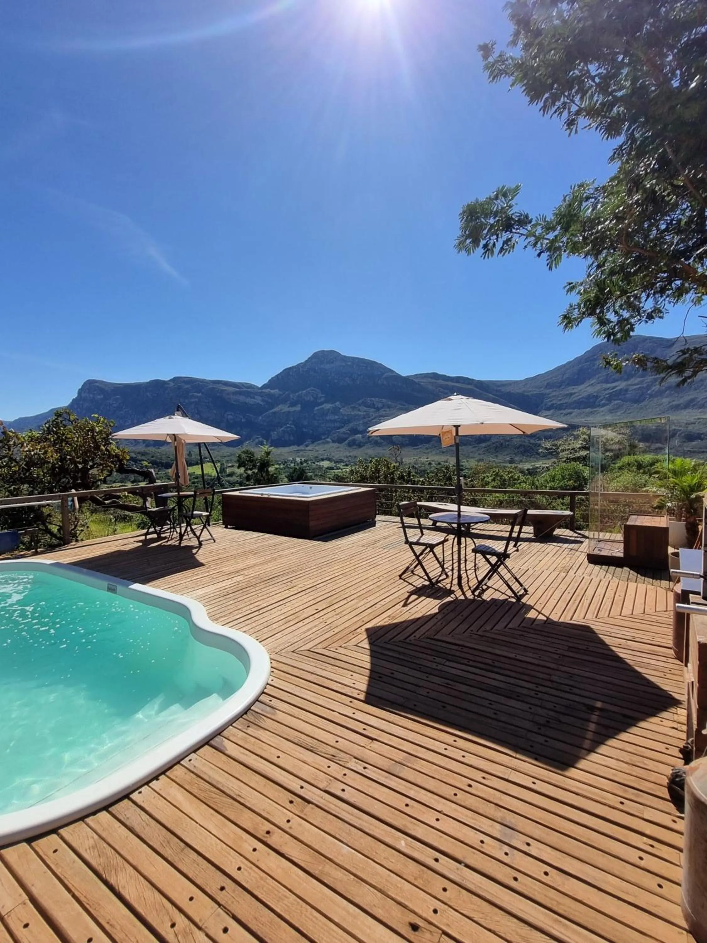 Swimming pool in Euetu na Lapinha da Serra