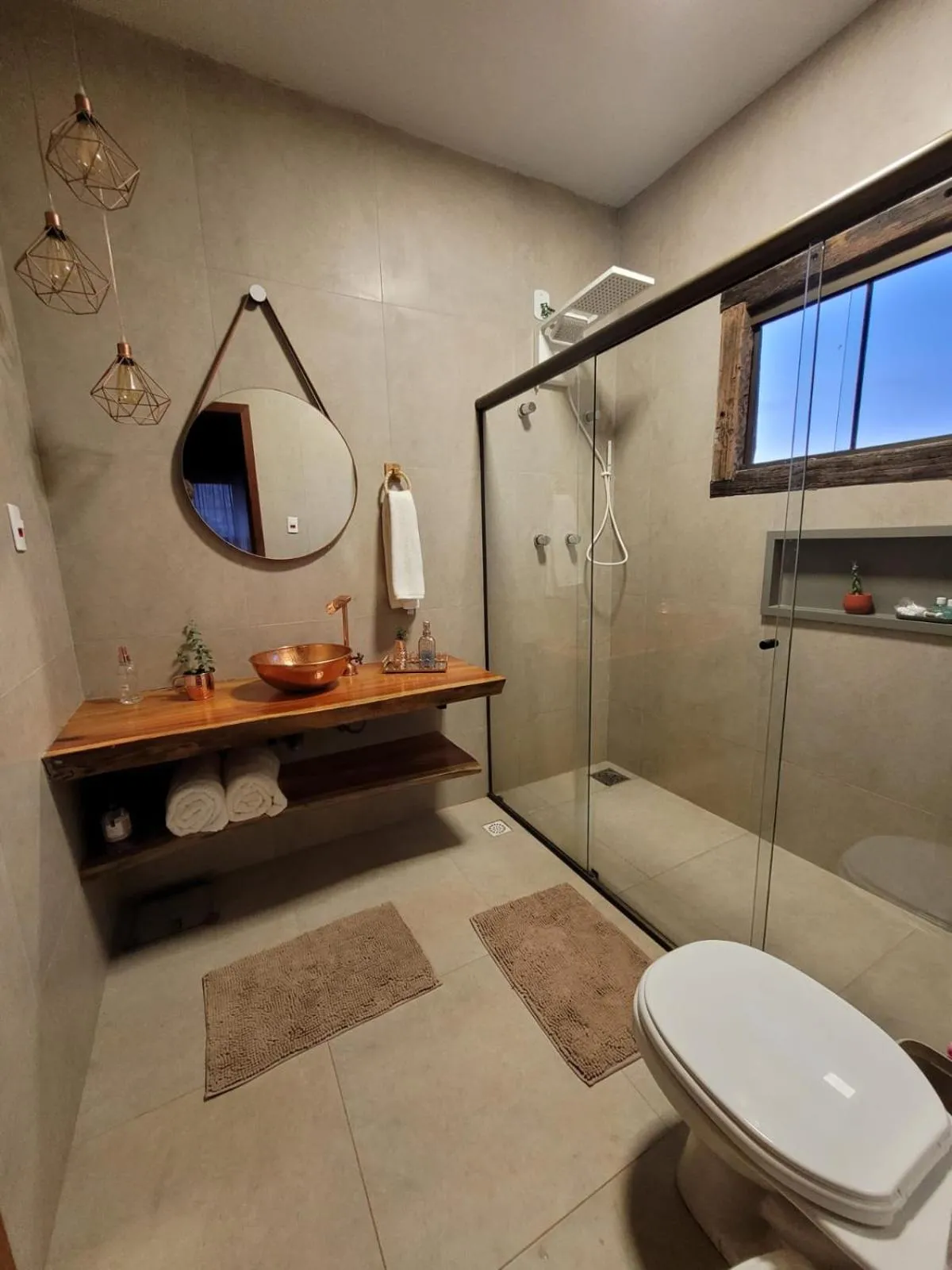 Shower in Euetu na Lapinha da Serra