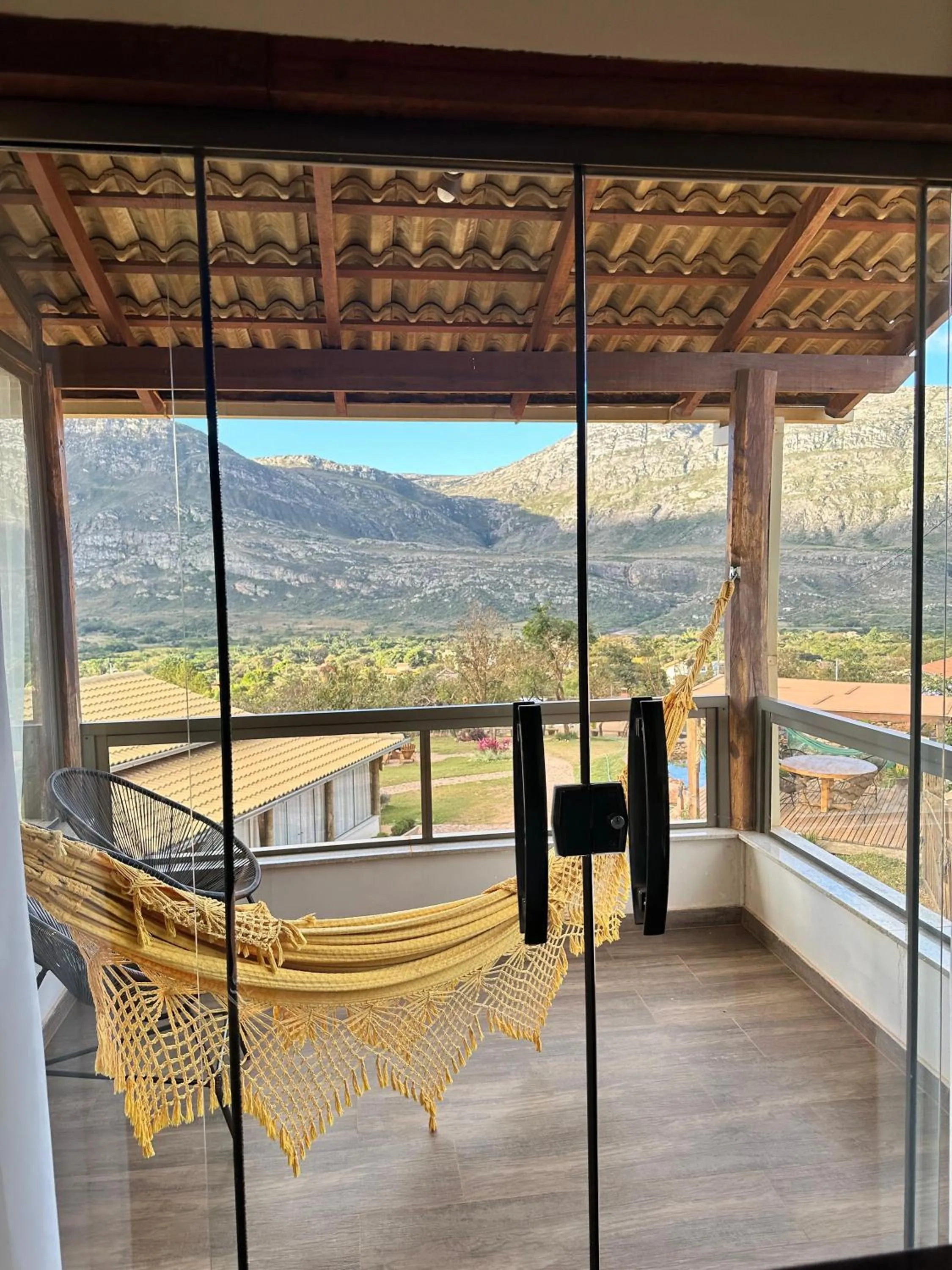 Balcony/Terrace in Euetu na Lapinha da Serra