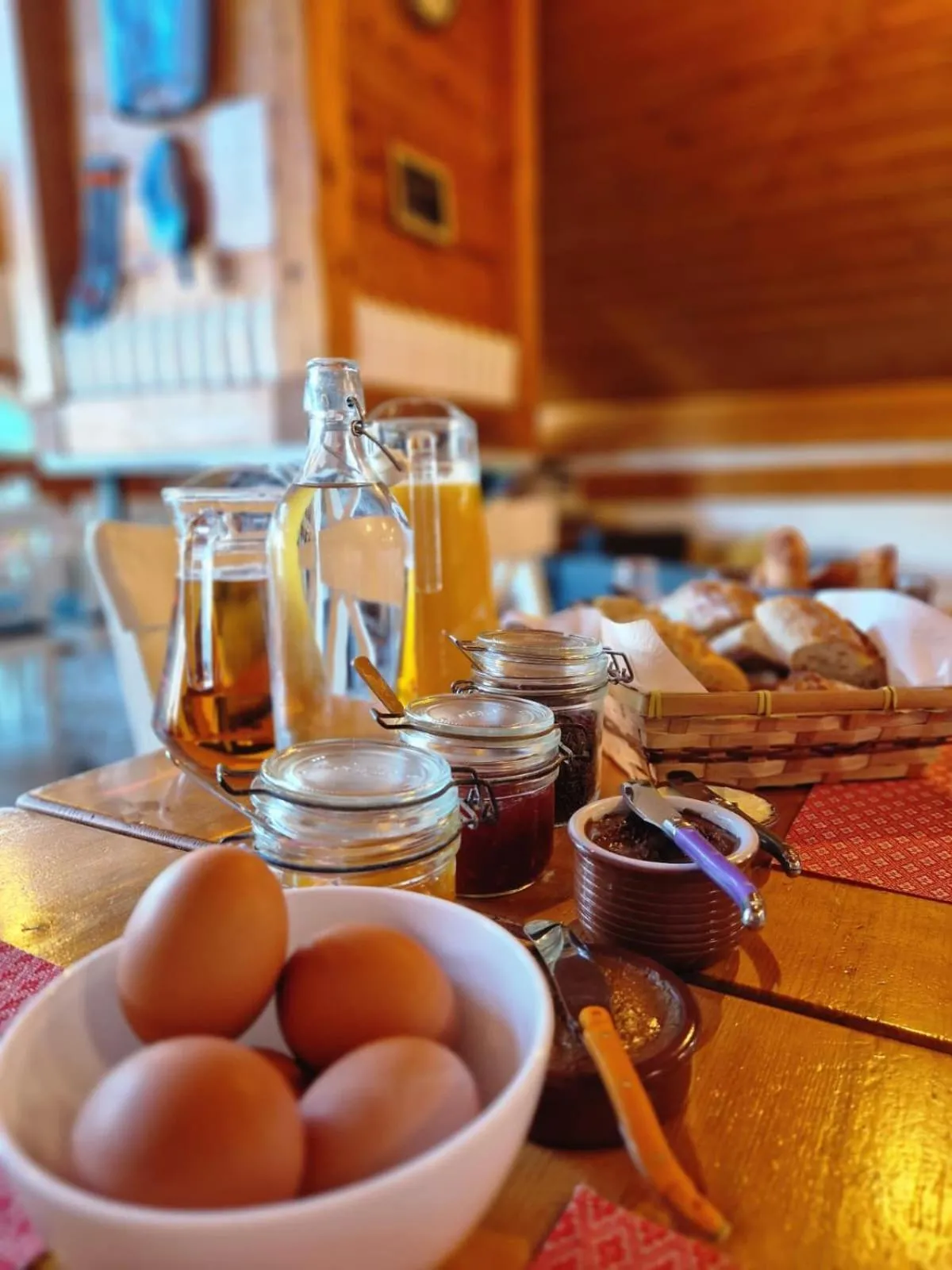 Breakfast in Chalet Beyond - Gelinotte