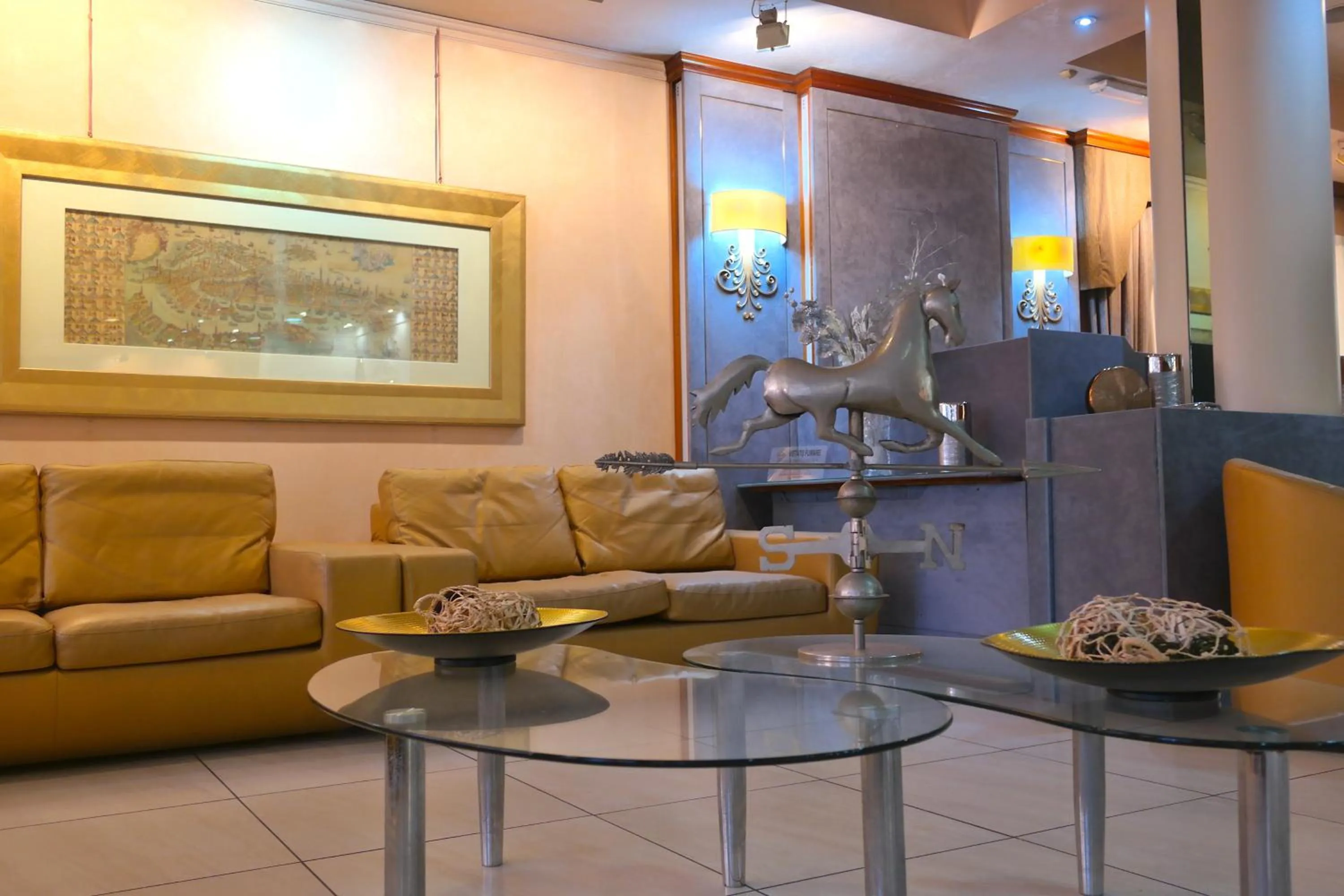 Lobby or reception in Hotel Mondial