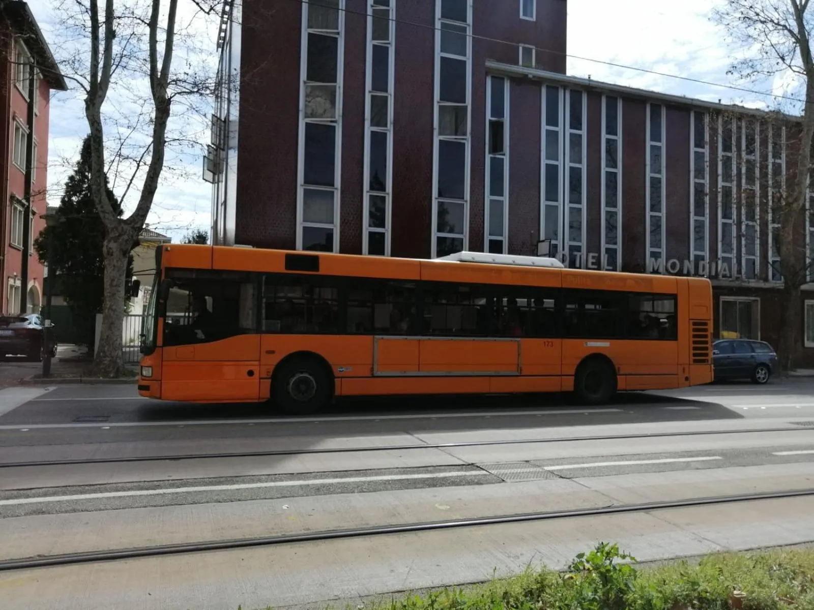 Facade/entrance in Hotel Mondial