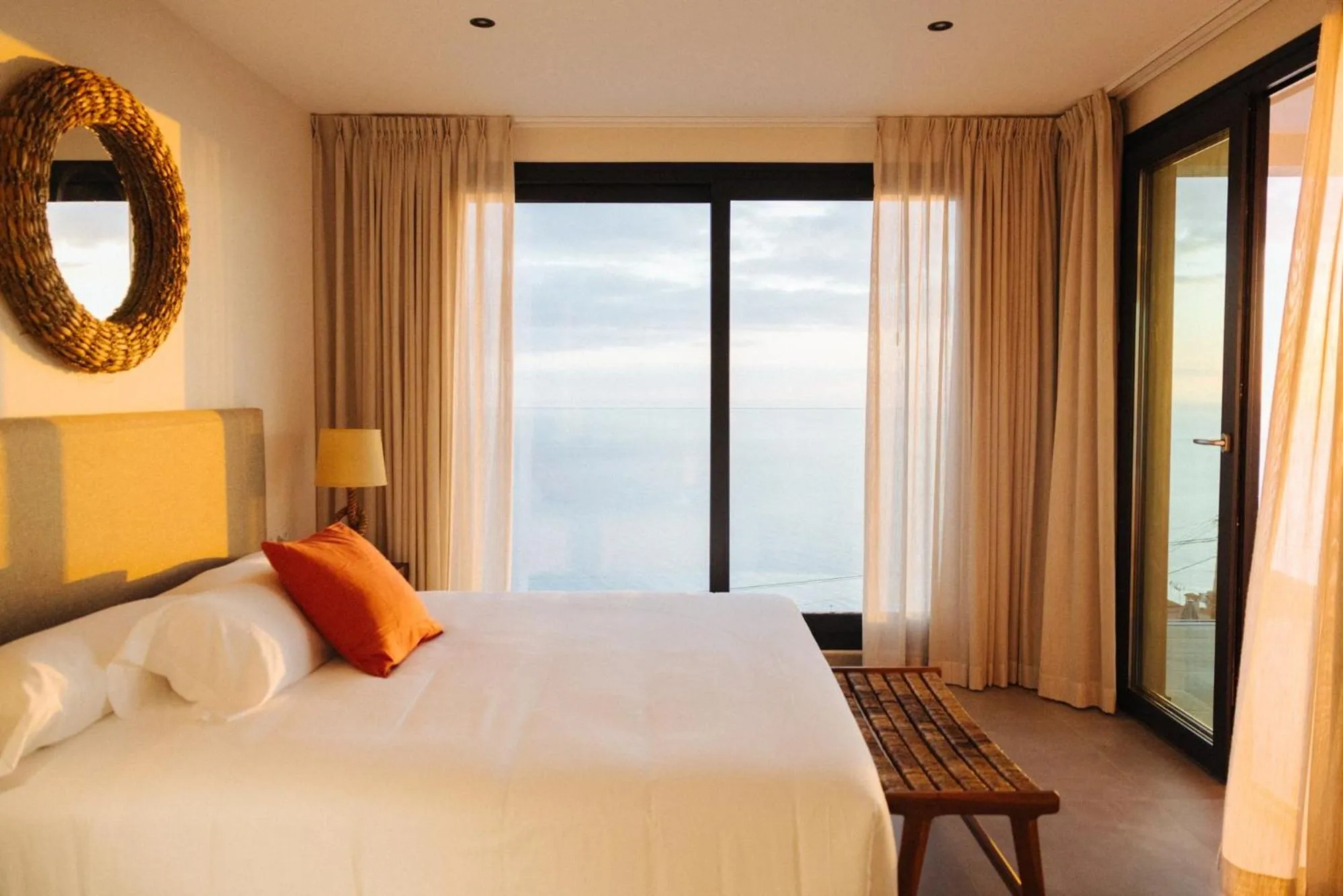 Bed in Anamcara Suites