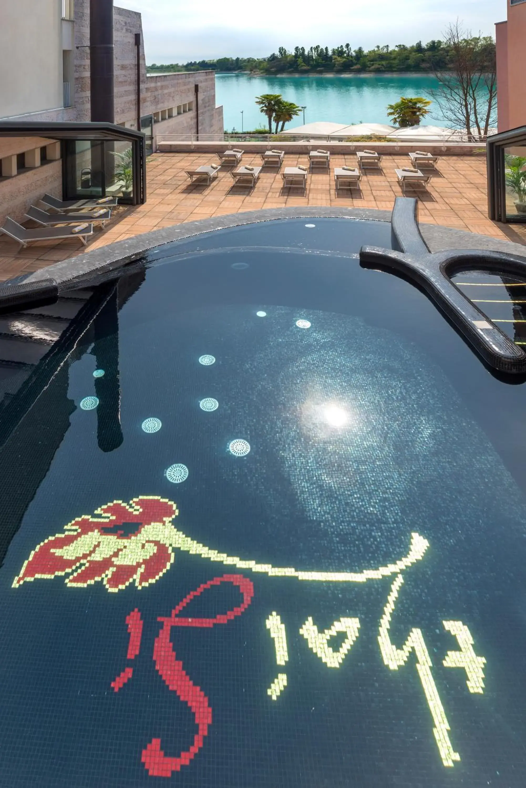 Pool view in Thai Si Royal Thai Spa Pool view in Thai Si Royal Thai Spa