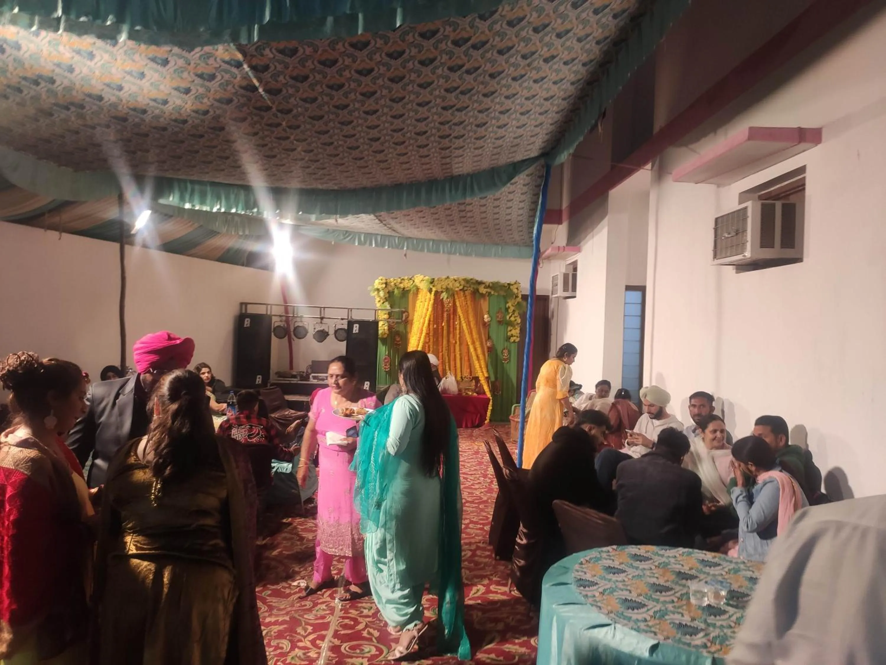 group of guests in Roop Niwas