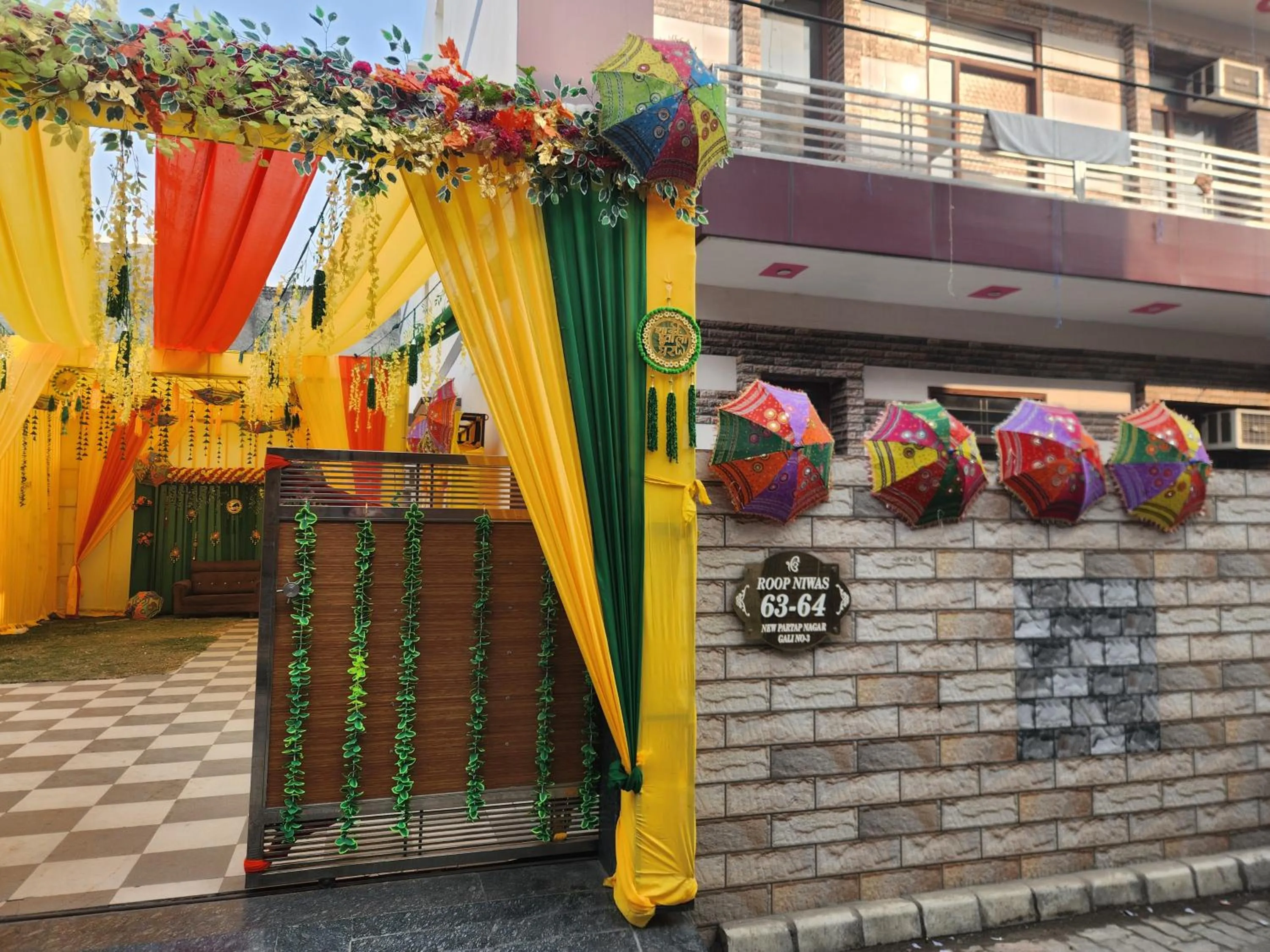 View (from property/room) in Roop Niwas