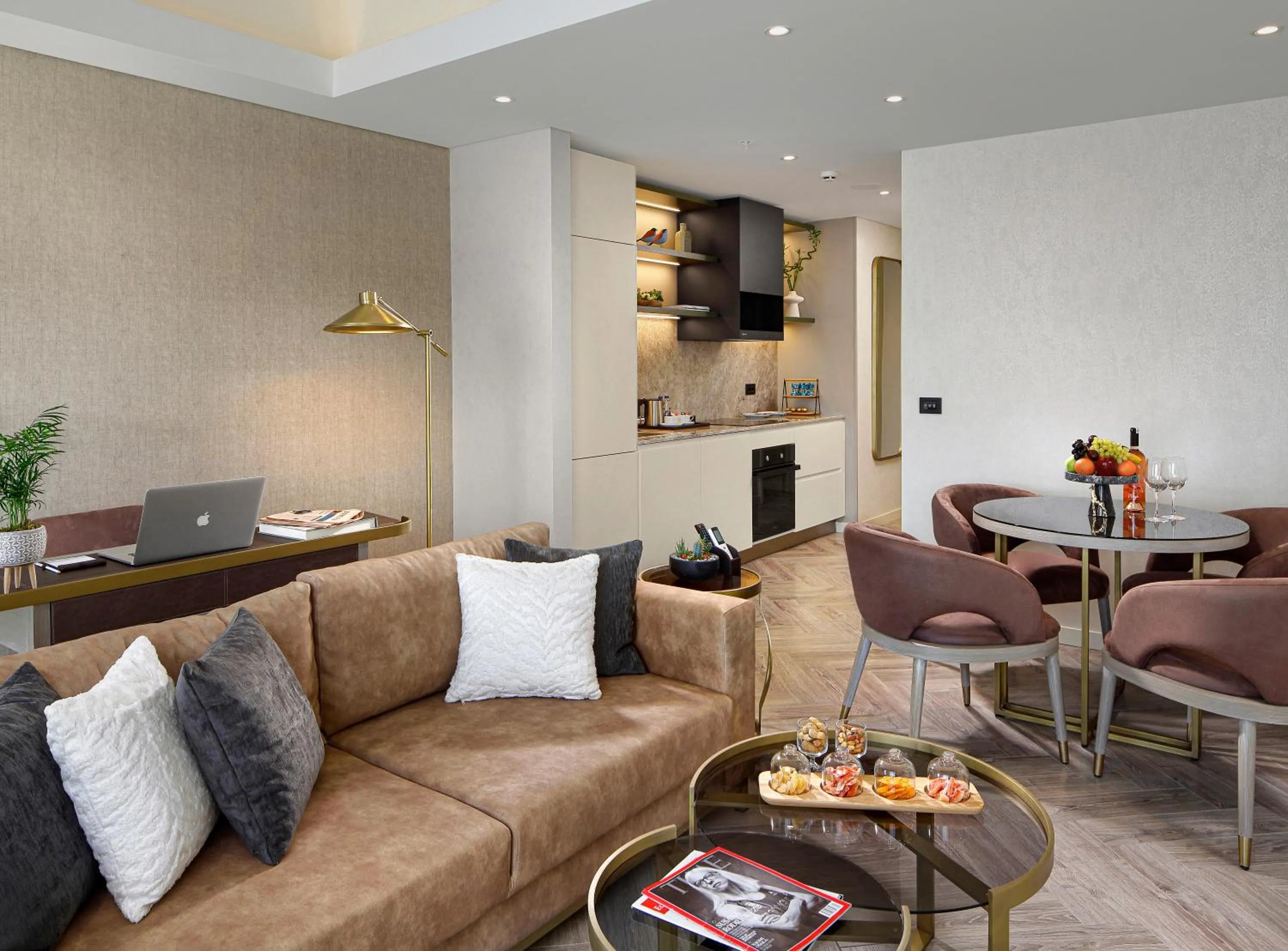 Living room in Wanda Vista Residence