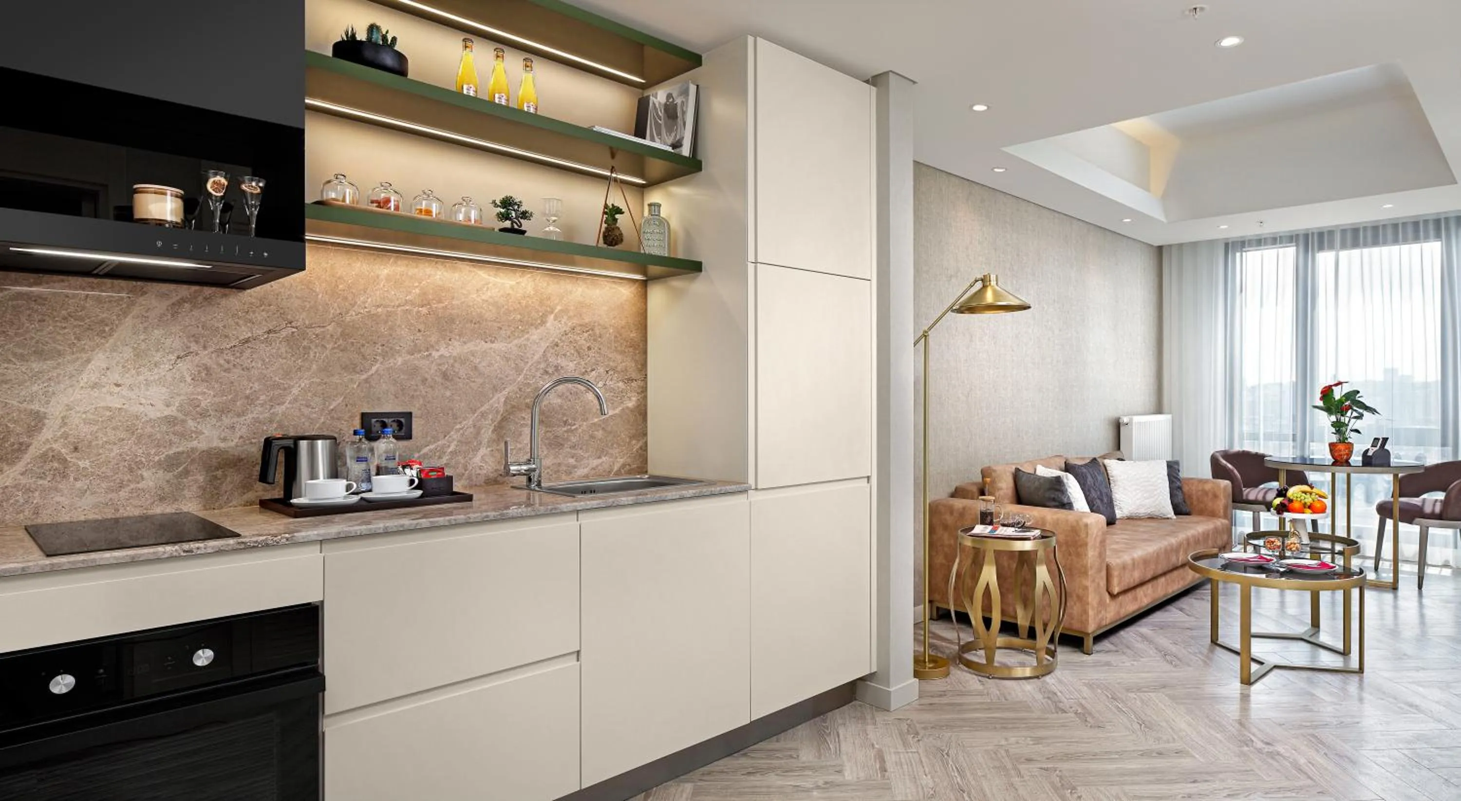 Seating area in Wanda Vista Residence