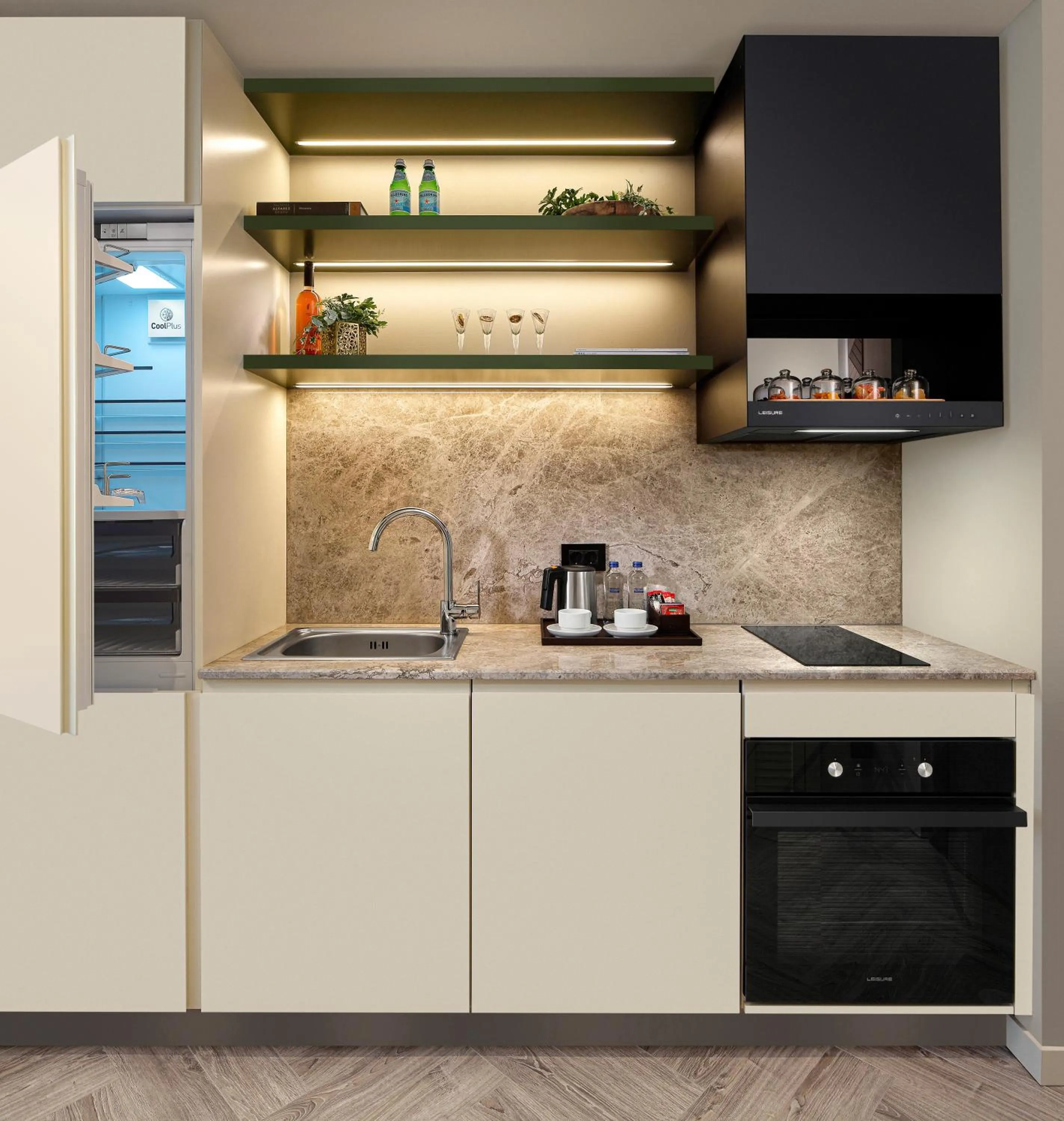 Kitchen or kitchenette in Wanda Vista Residence