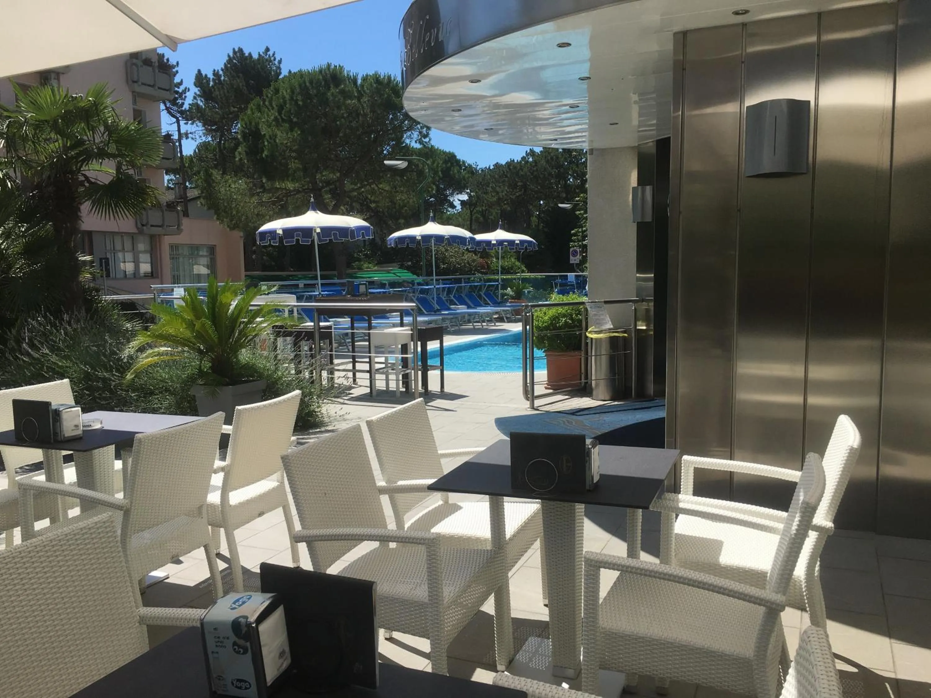 Balcony/Terrace in Hotel Bellevue