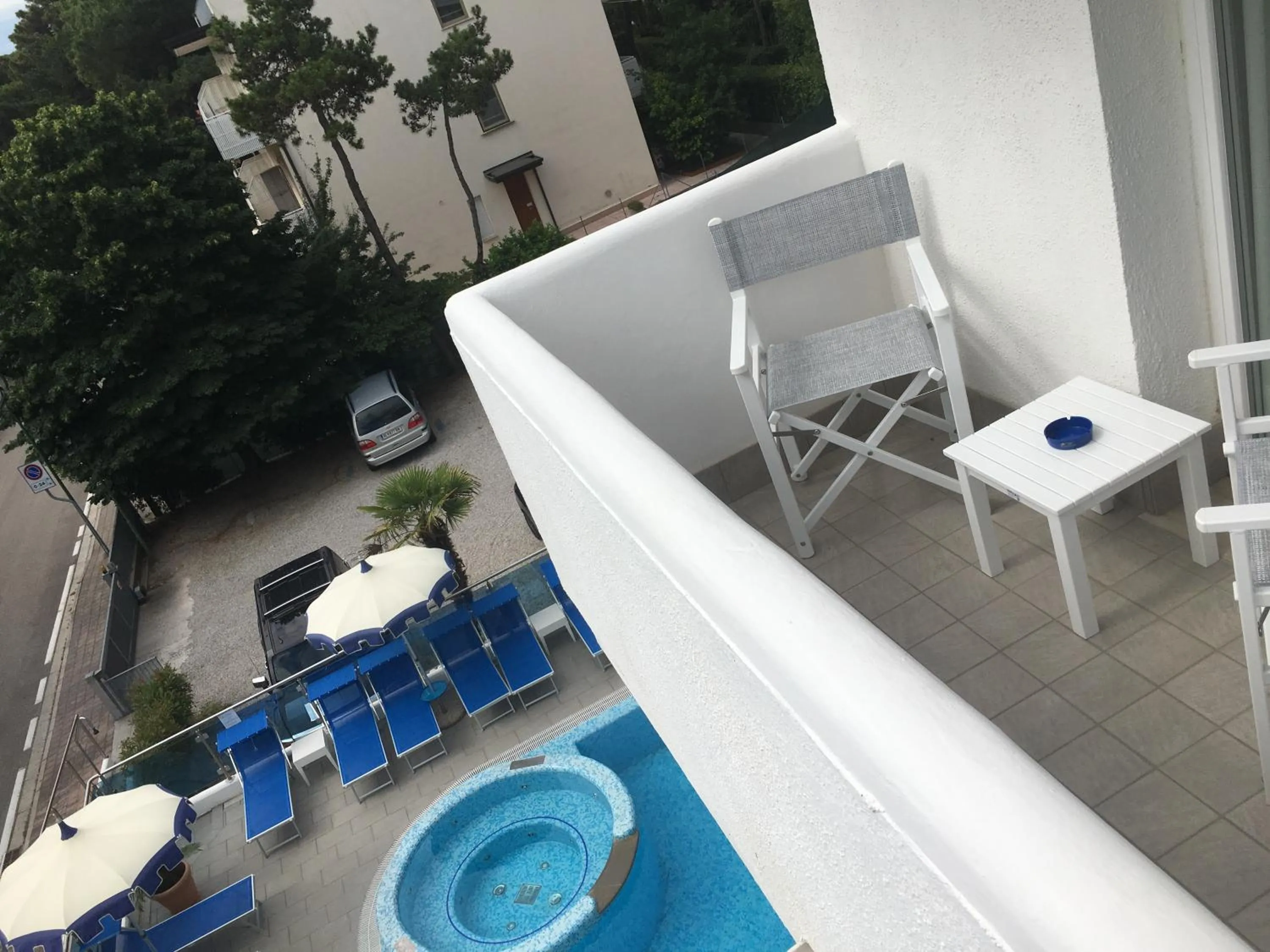 Balcony/Terrace in Hotel Bellevue